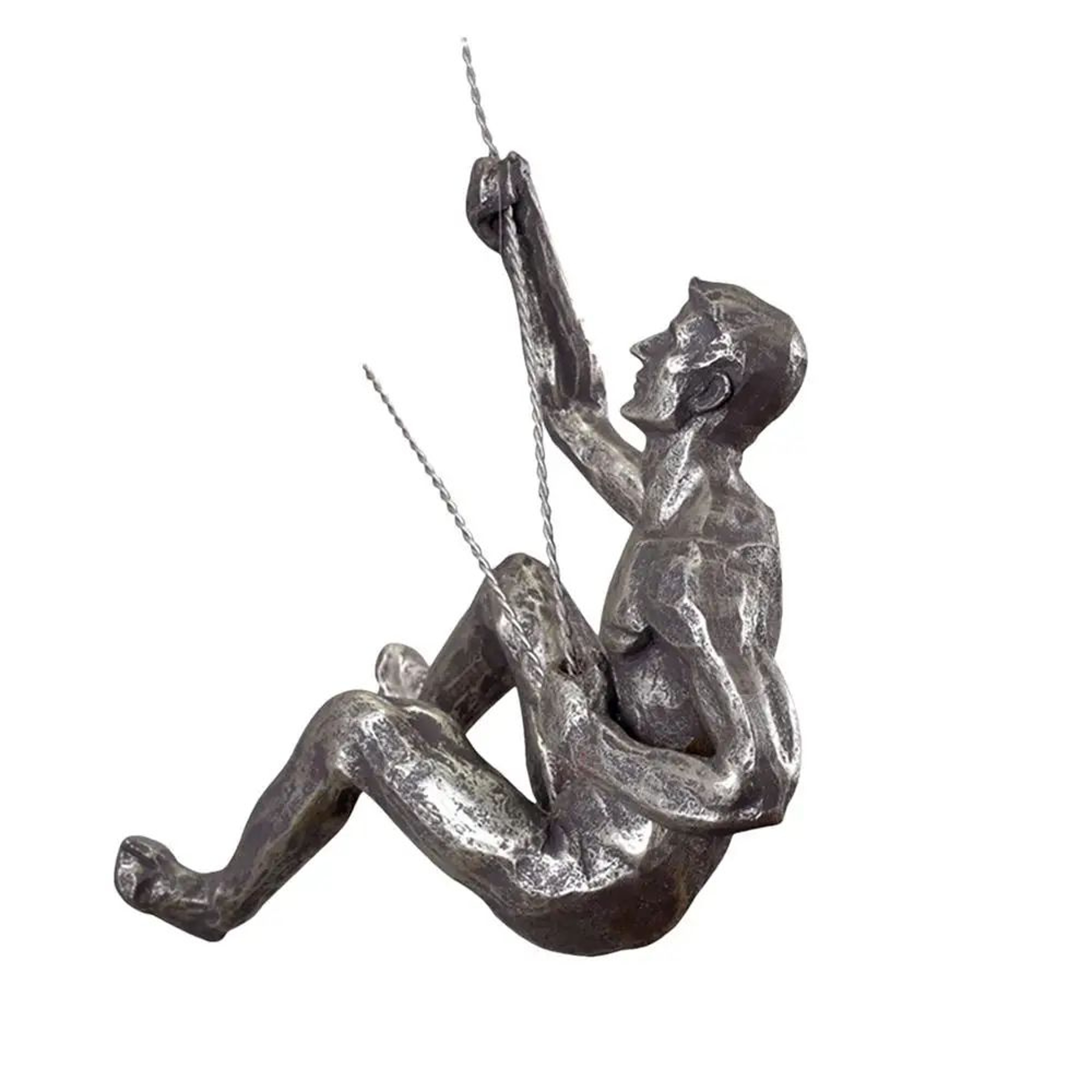 Rock Climbing Man Resin Wall Sculpture  3D Adventure Wall Art Decor 9