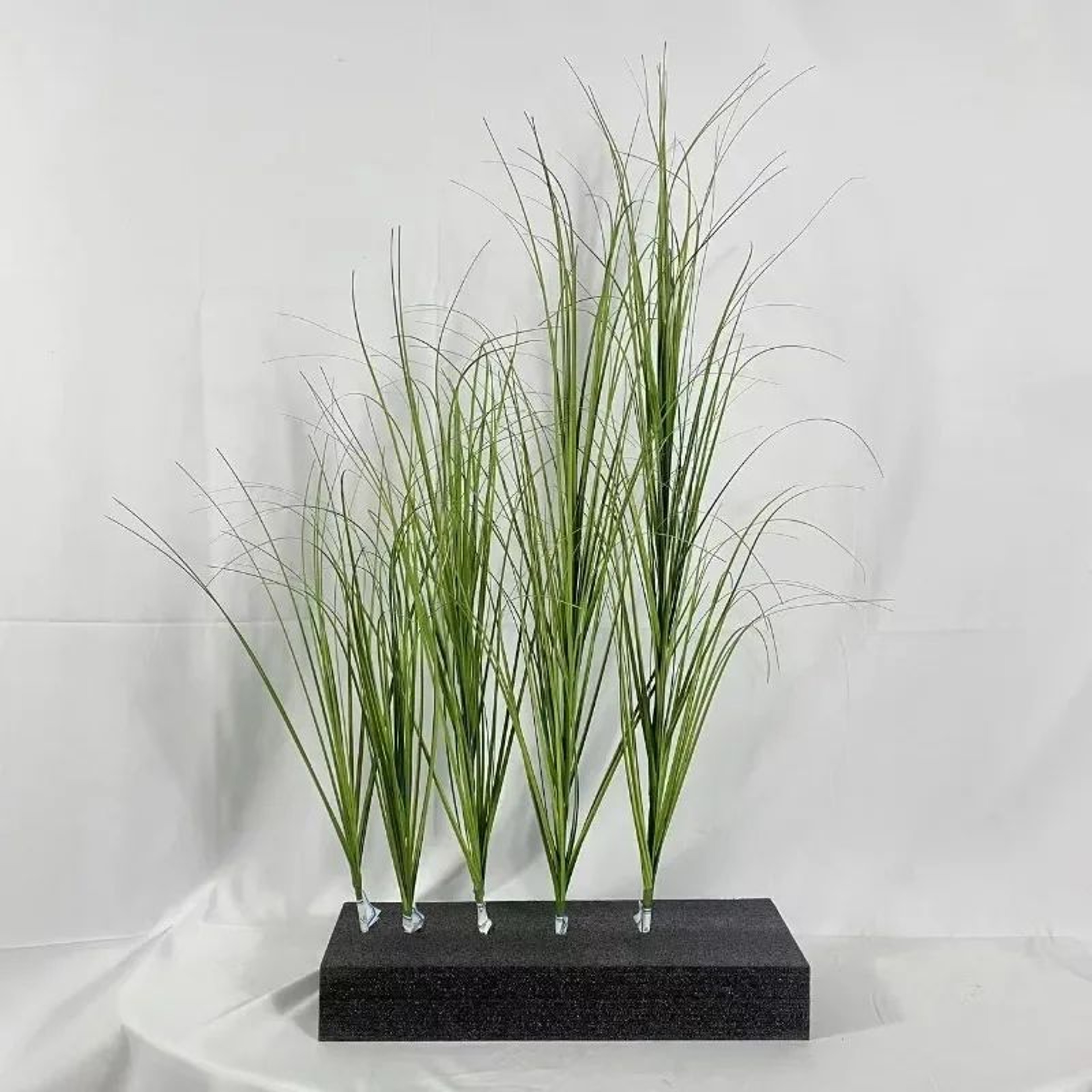 Artificial Grass Bush Decor  Mini Faux Greenery Landscape Plants 1