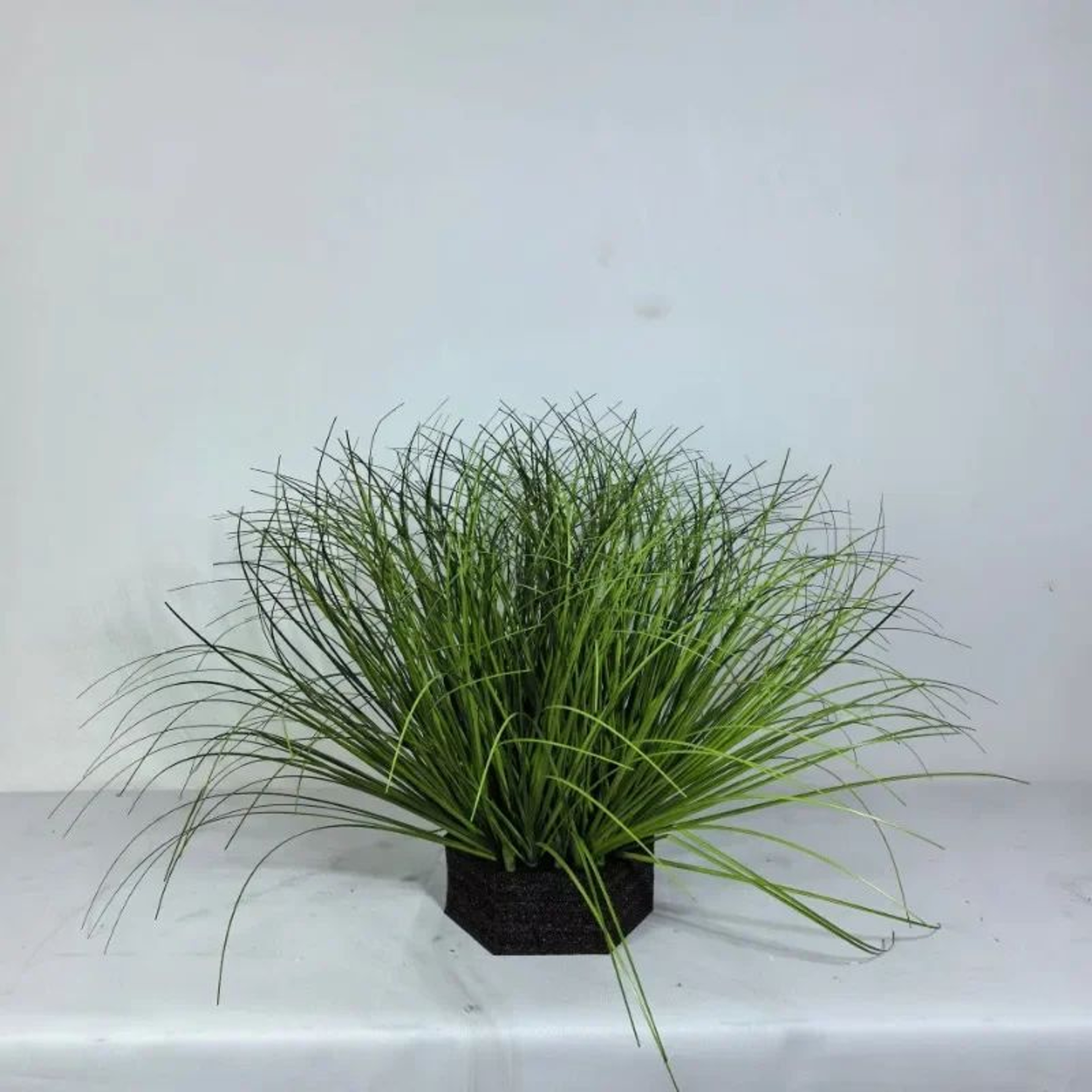 Artificial Grass Bush Decor  Mini Faux Greenery Landscape Plants 4