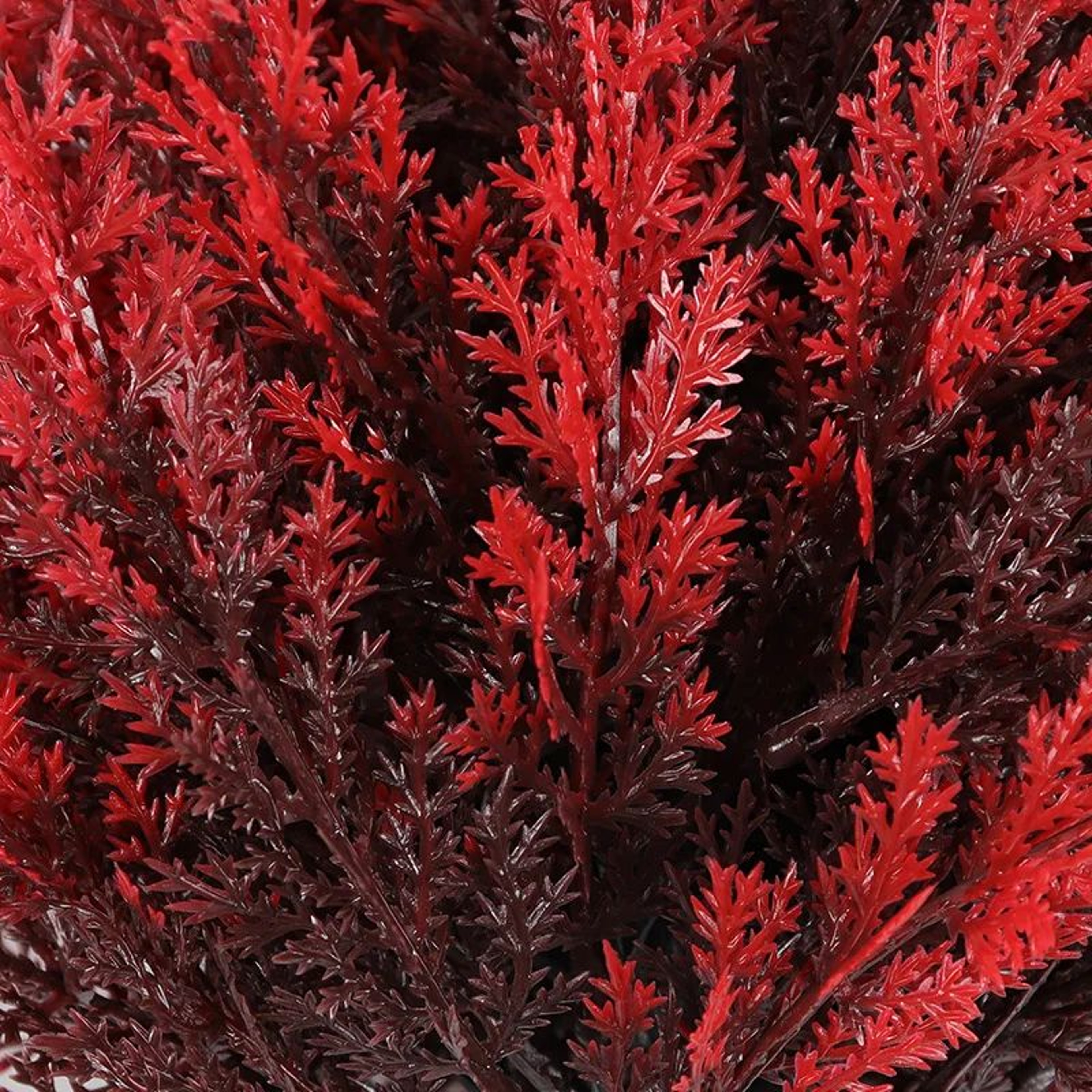 Red Lavender Artificial Stake Plant  Outdoor Garden Decor Faux Flower 3