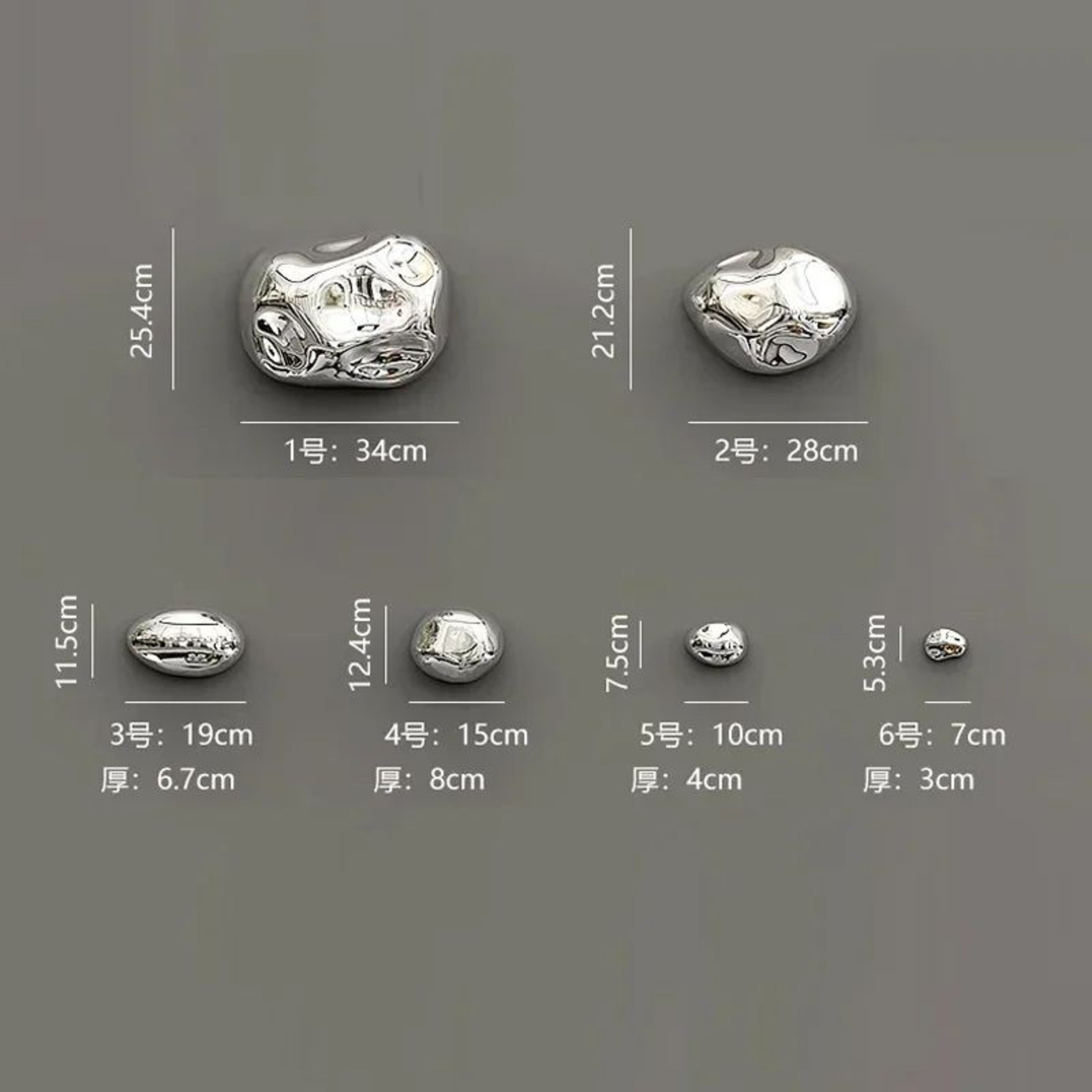 Abstract Simulated Stone Wall Decor Pendant  Modern Lightweight Hanging Art For Living Room  Dining 5