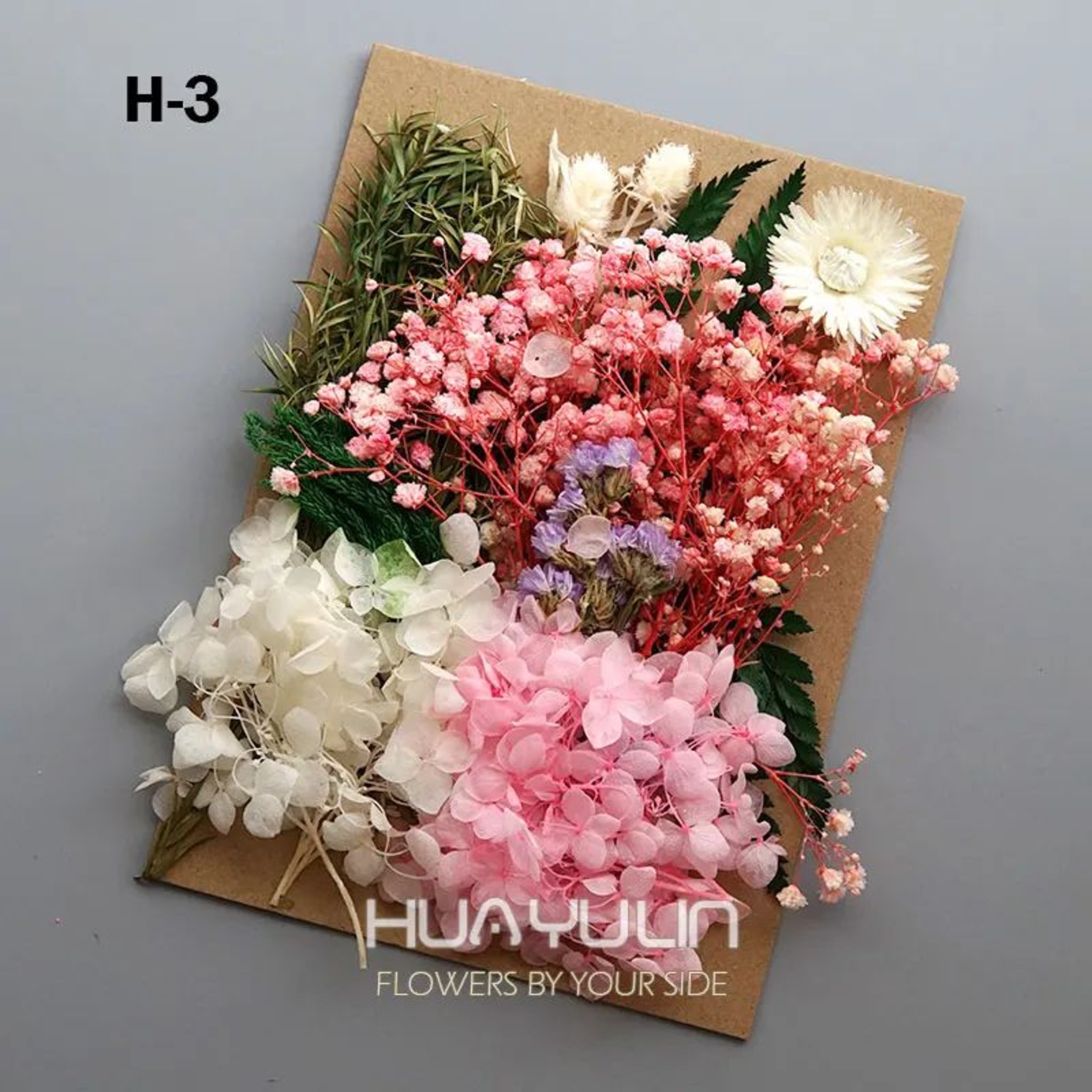 Preserved Dried Hydrangea Flower Set  Real Floral Materials For Resin Candle  DIY Crafts 8