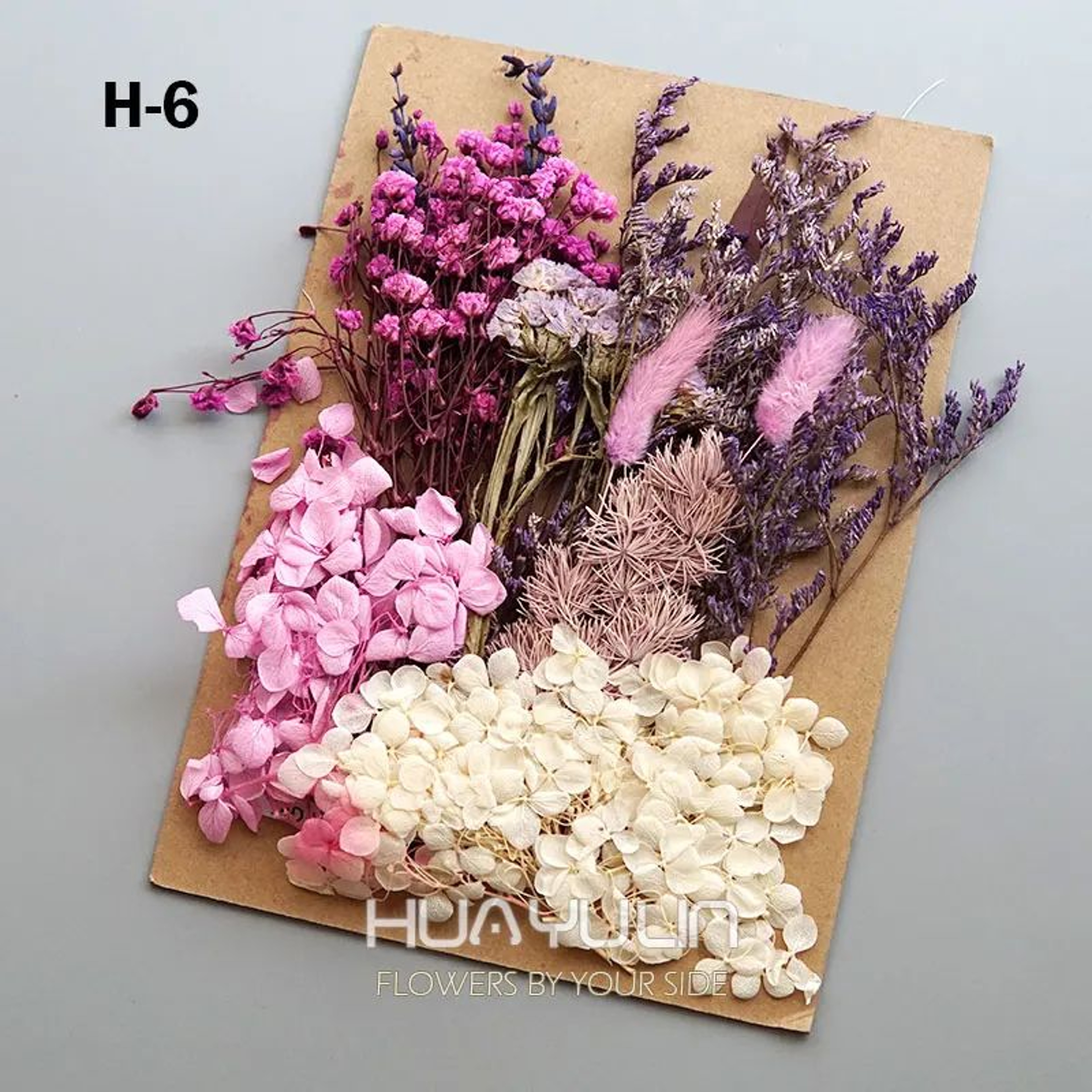 Preserved Dried Hydrangea Flower Set  Real Floral Materials For Resin Candle  DIY Crafts 11