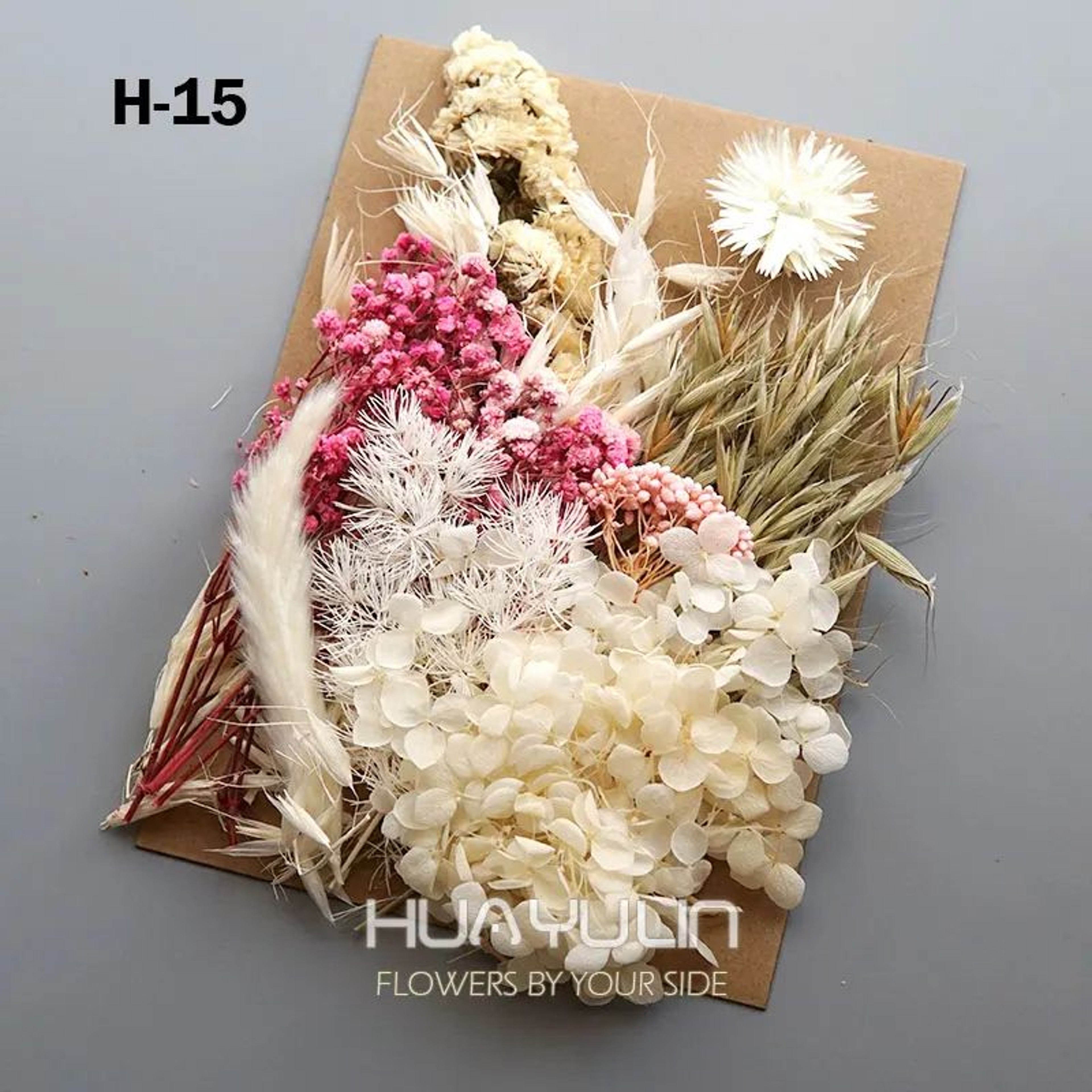 Preserved Dried Hydrangea Flower Set  Real Floral Materials For Resin Candle  DIY Crafts 20