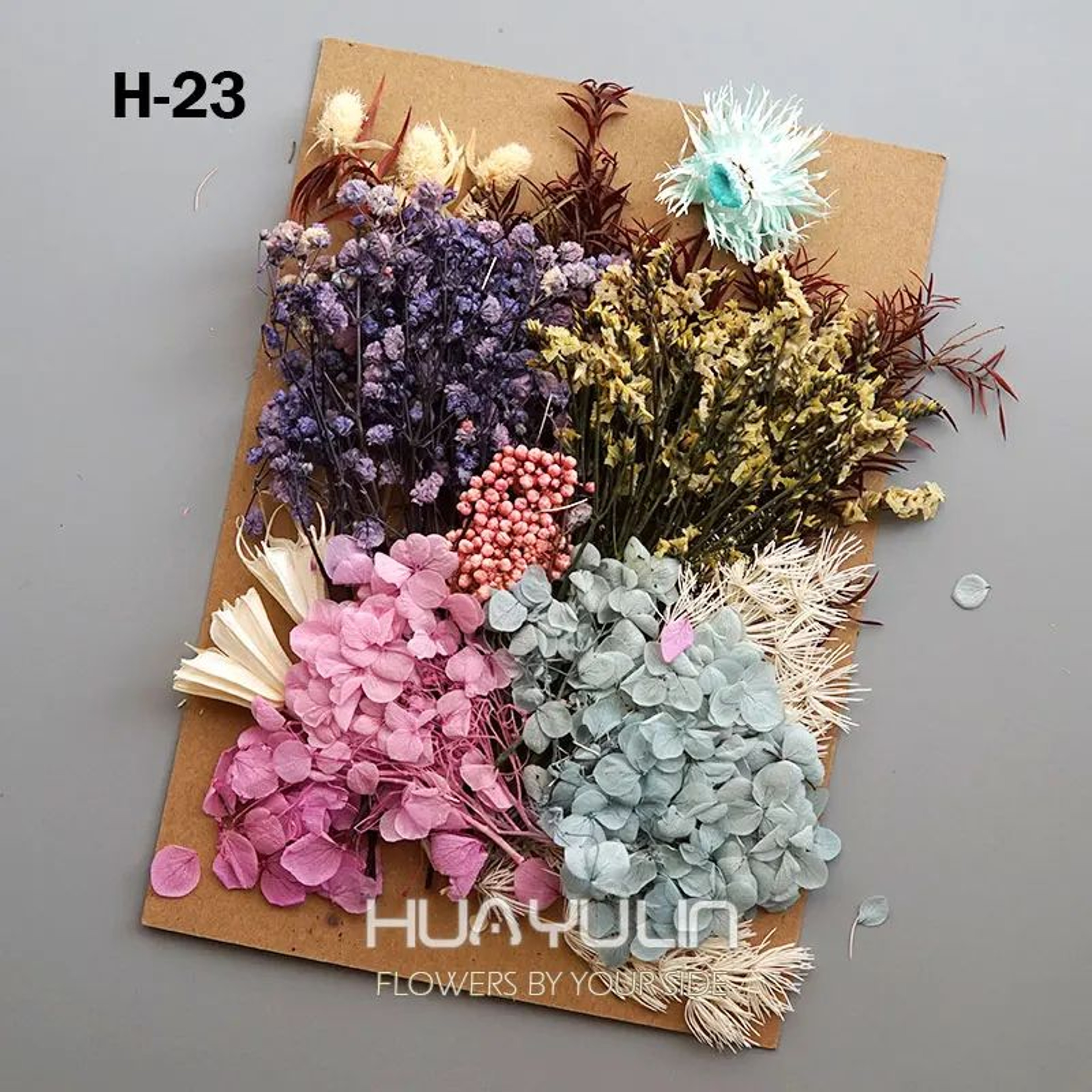 Preserved Dried Hydrangea Flower Set  Real Floral Materials For Resin Candle  DIY Crafts 28