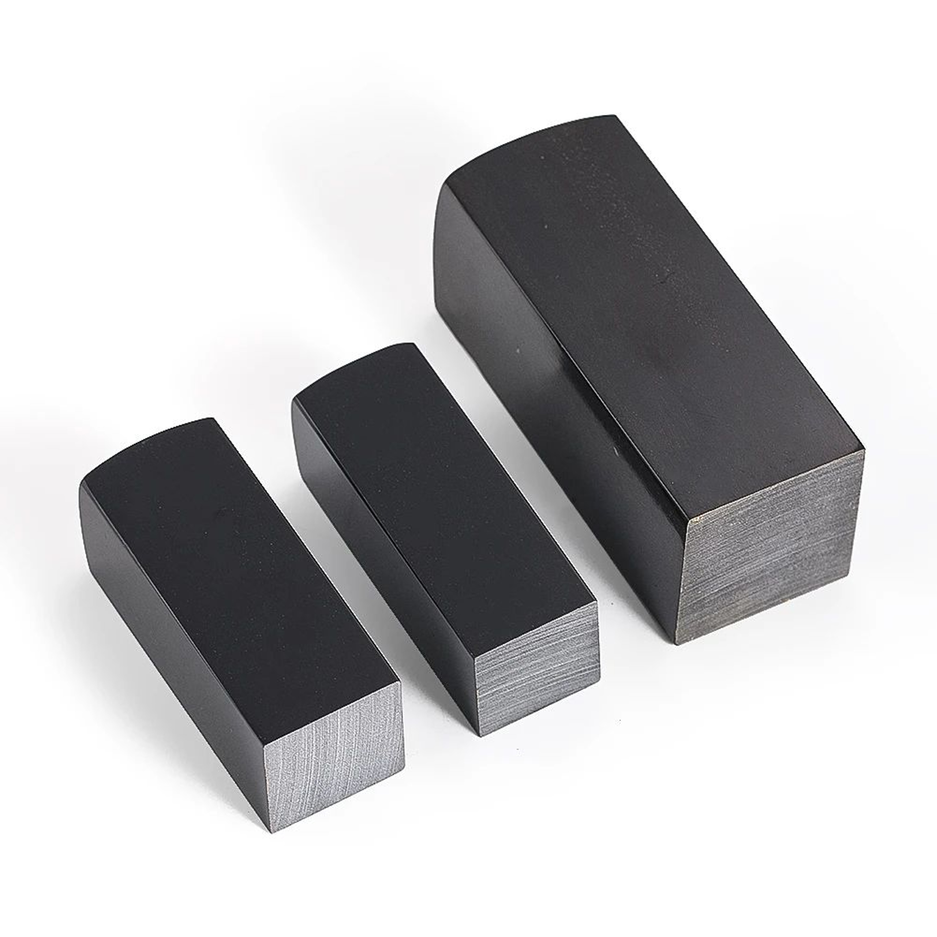 Natural Black Buffalo Horn Craft Blank  Smooth DIY Seal Material For Carving Knife Handles  Handmad 4
