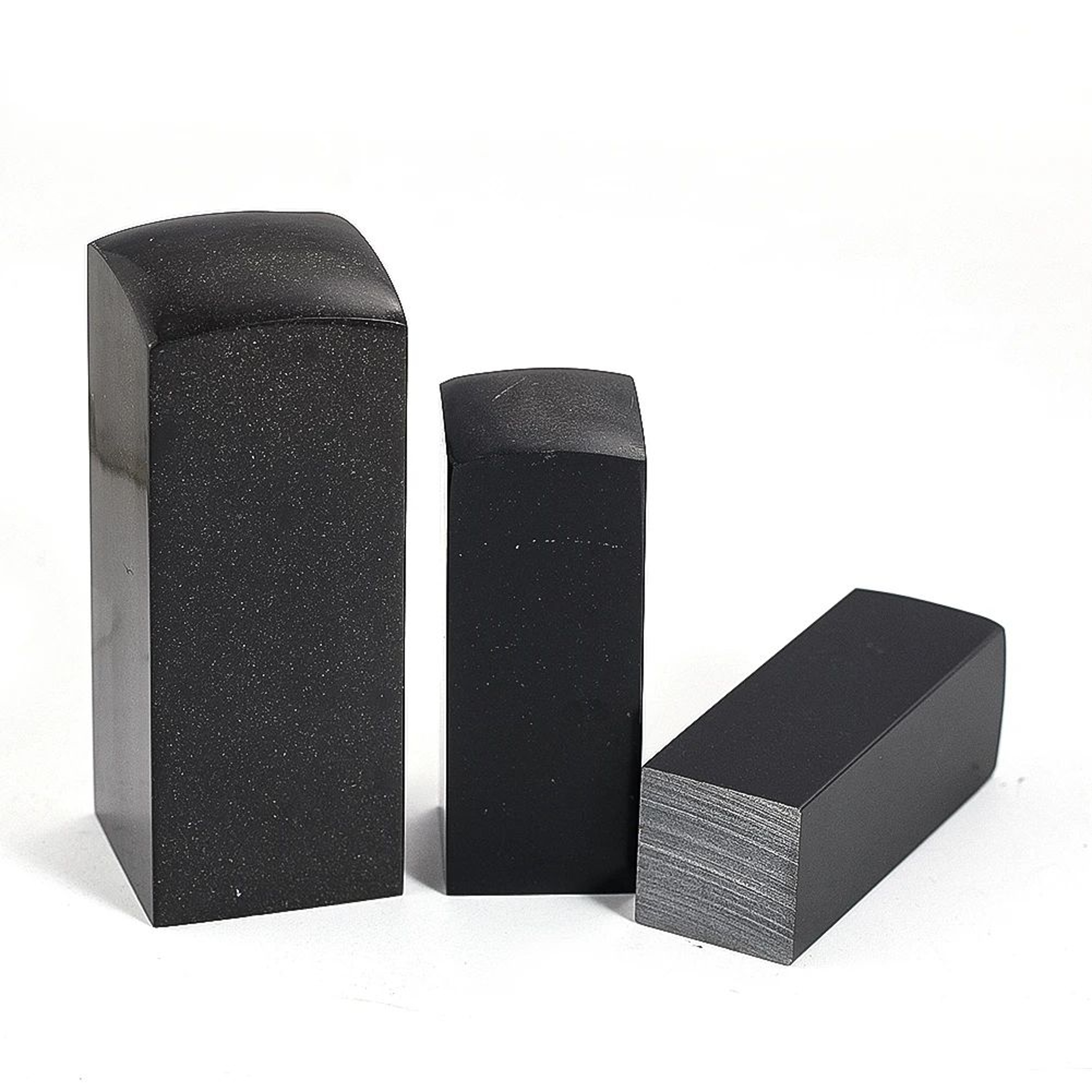 Natural Black Buffalo Horn Craft Blank  Smooth DIY Seal Material For Carving Knife Handles  Handmad 5