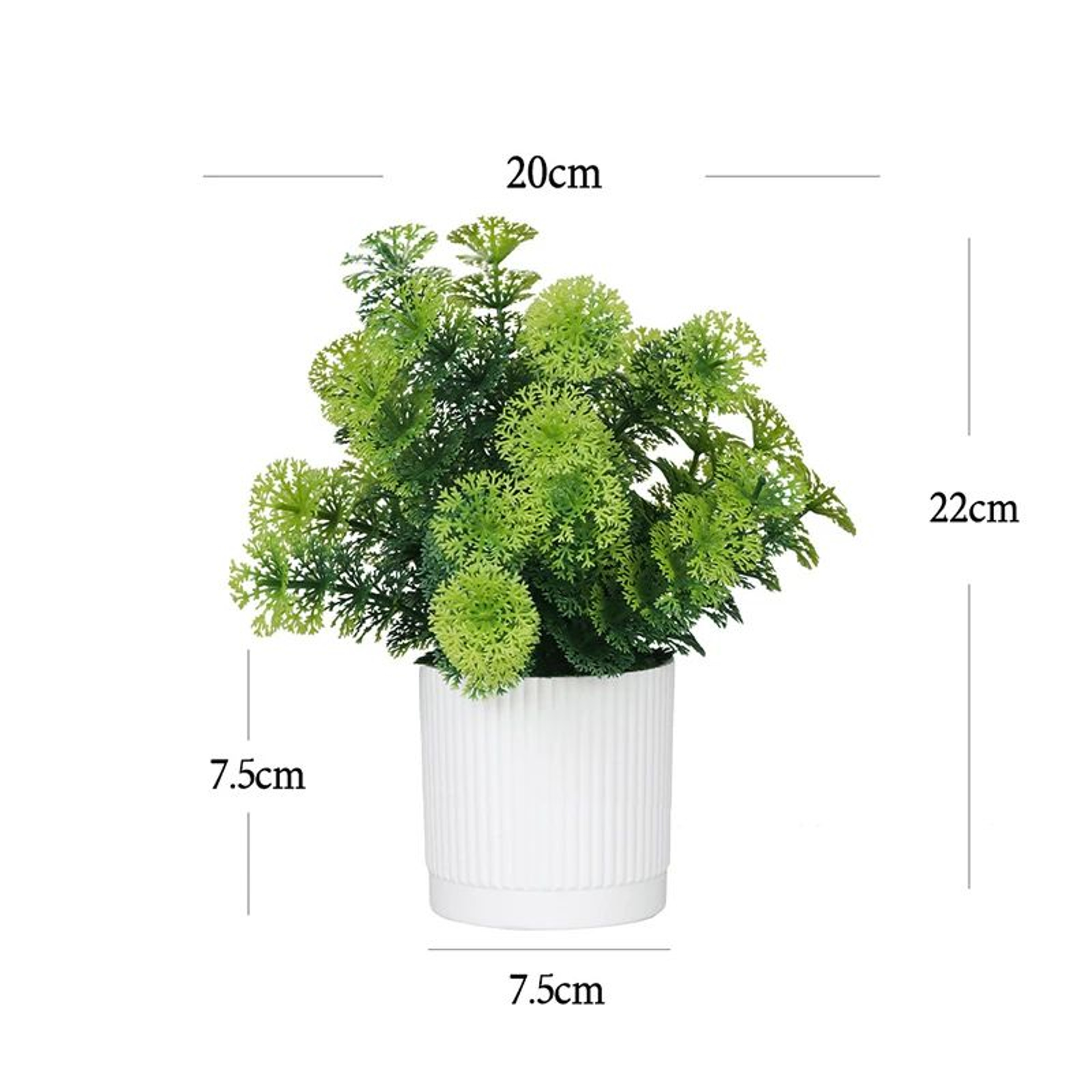 Artificial Bonsai Potted Plant  Realistic Mini Tree Decor For Home Office  Garden Display 8