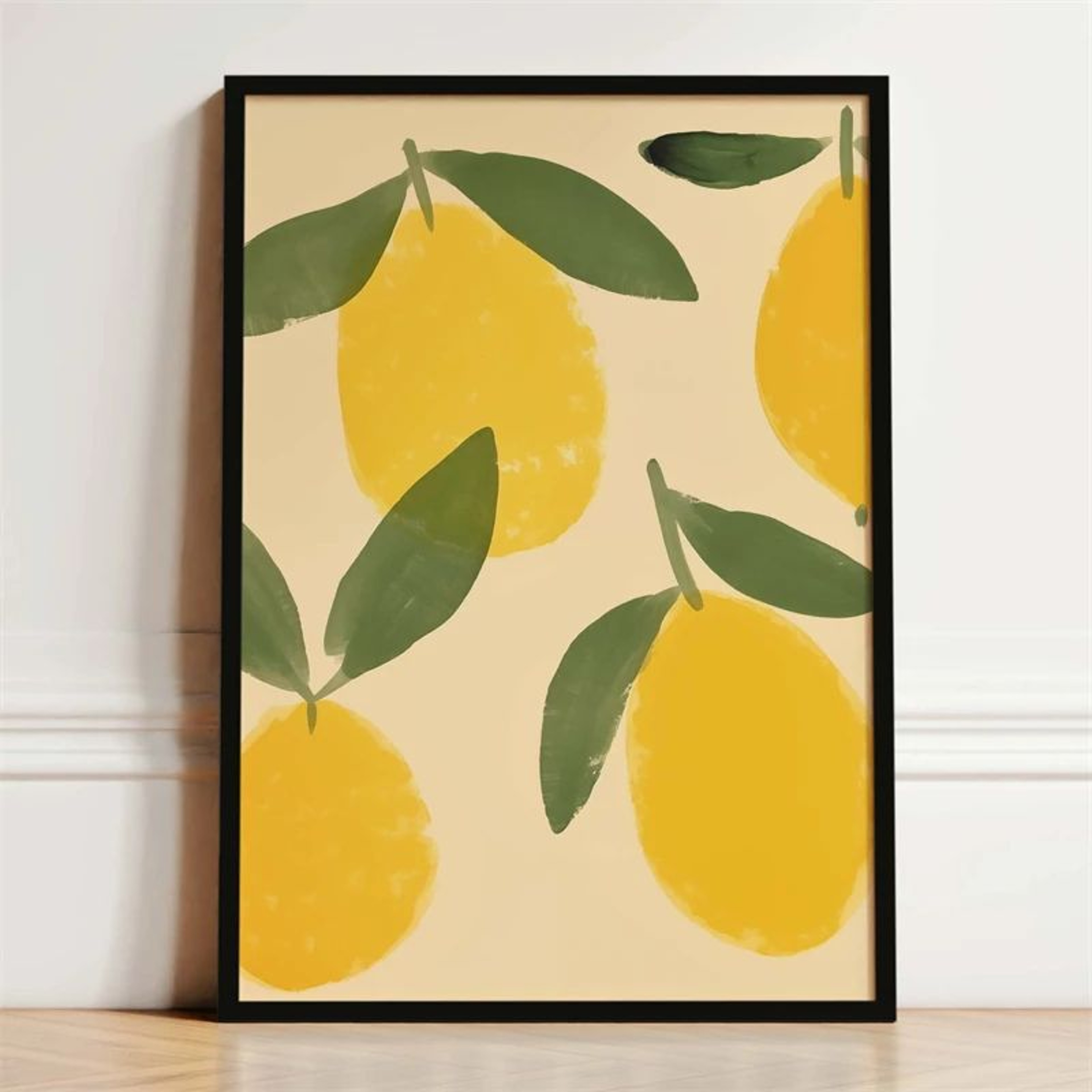 Parisian Bistro Canvas Wall Art  Lemon Wine  Oyster French Breakfast Poster For Kitchen  Cafe Decor 14