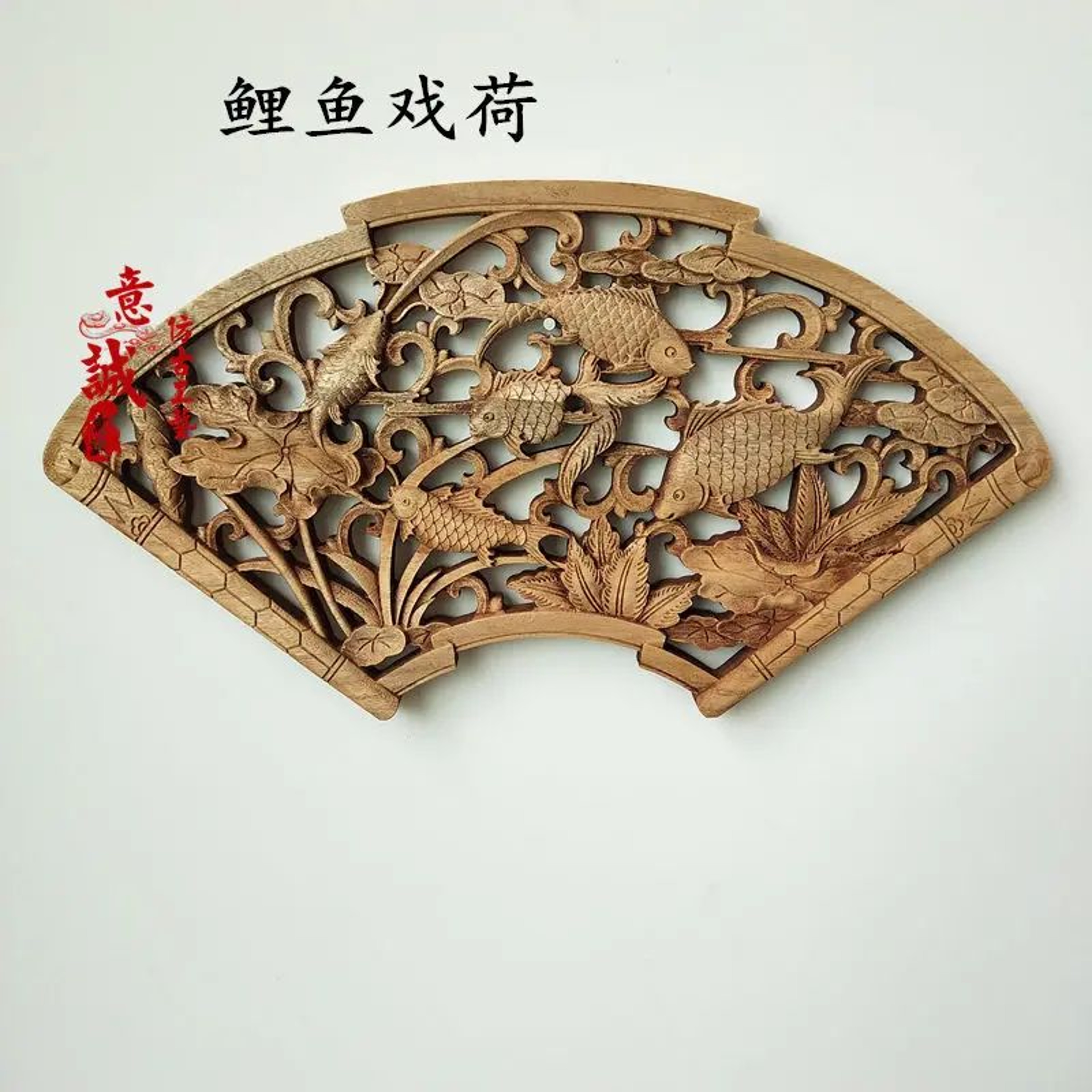 HandCarved Camphor Wood Dragon  Phoenix Wall Art  3D Traditional Chinese Decorative Panel With Natu 7
