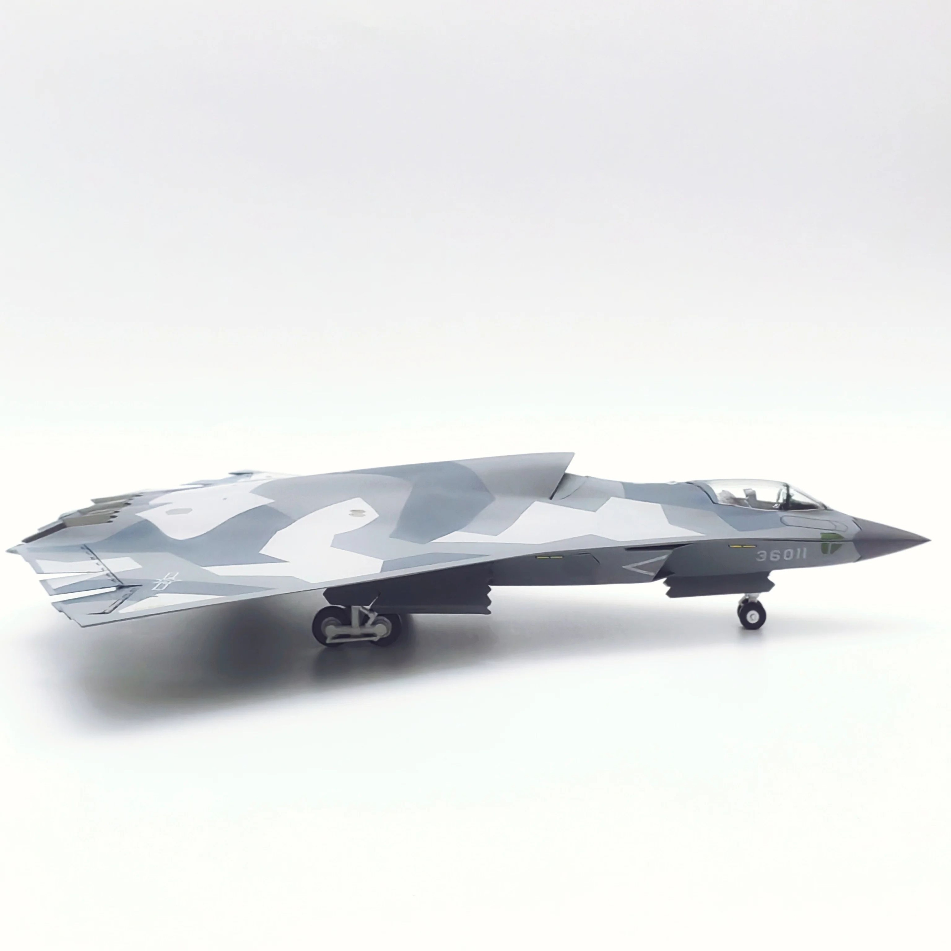 SkyForge J36 172 Scale Metal Model Airplane With Display Base  Collectible Military Jet Replica For 1