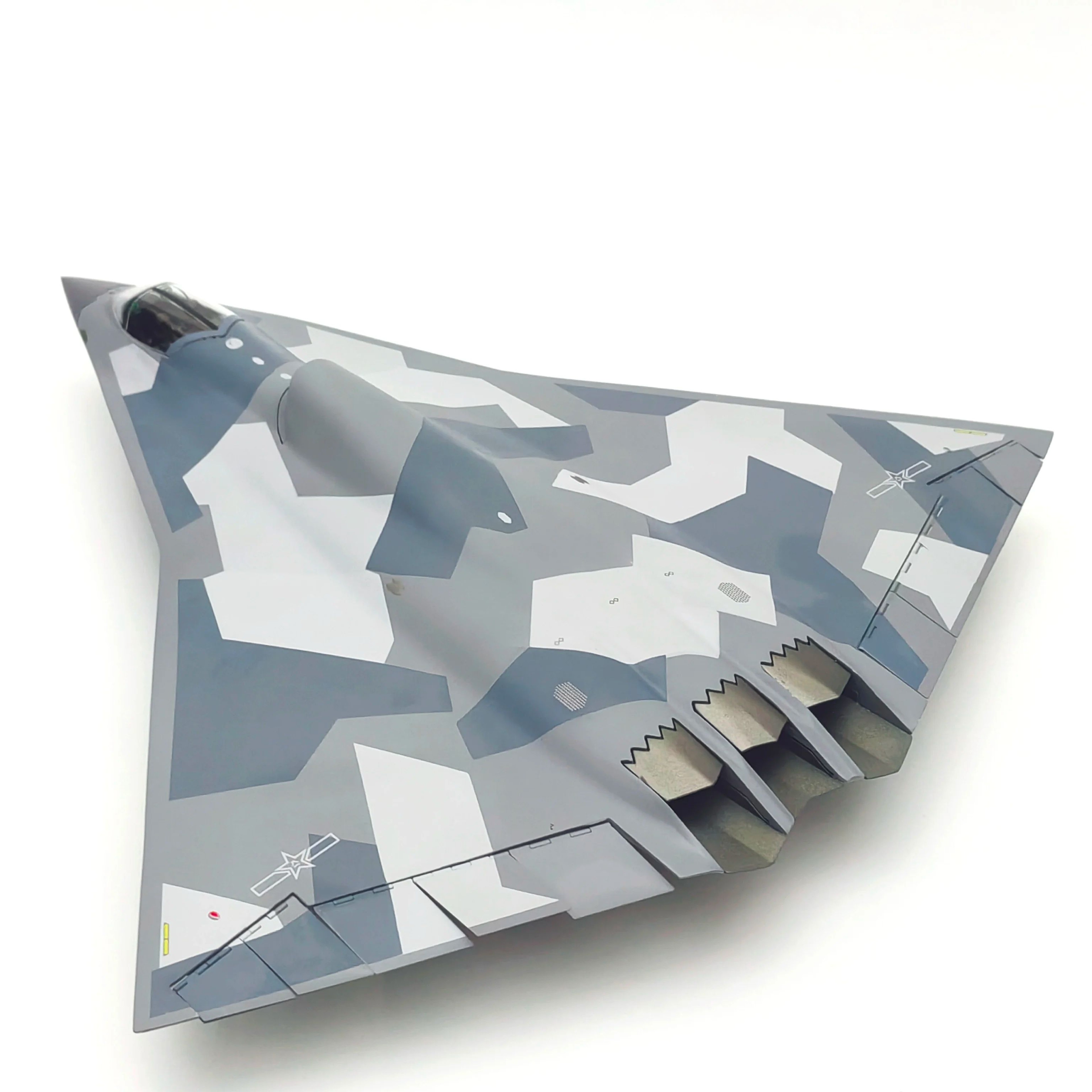 SkyForge J36 172 Scale Metal Model Airplane With Display Base  Collectible Military Jet Replica For 2