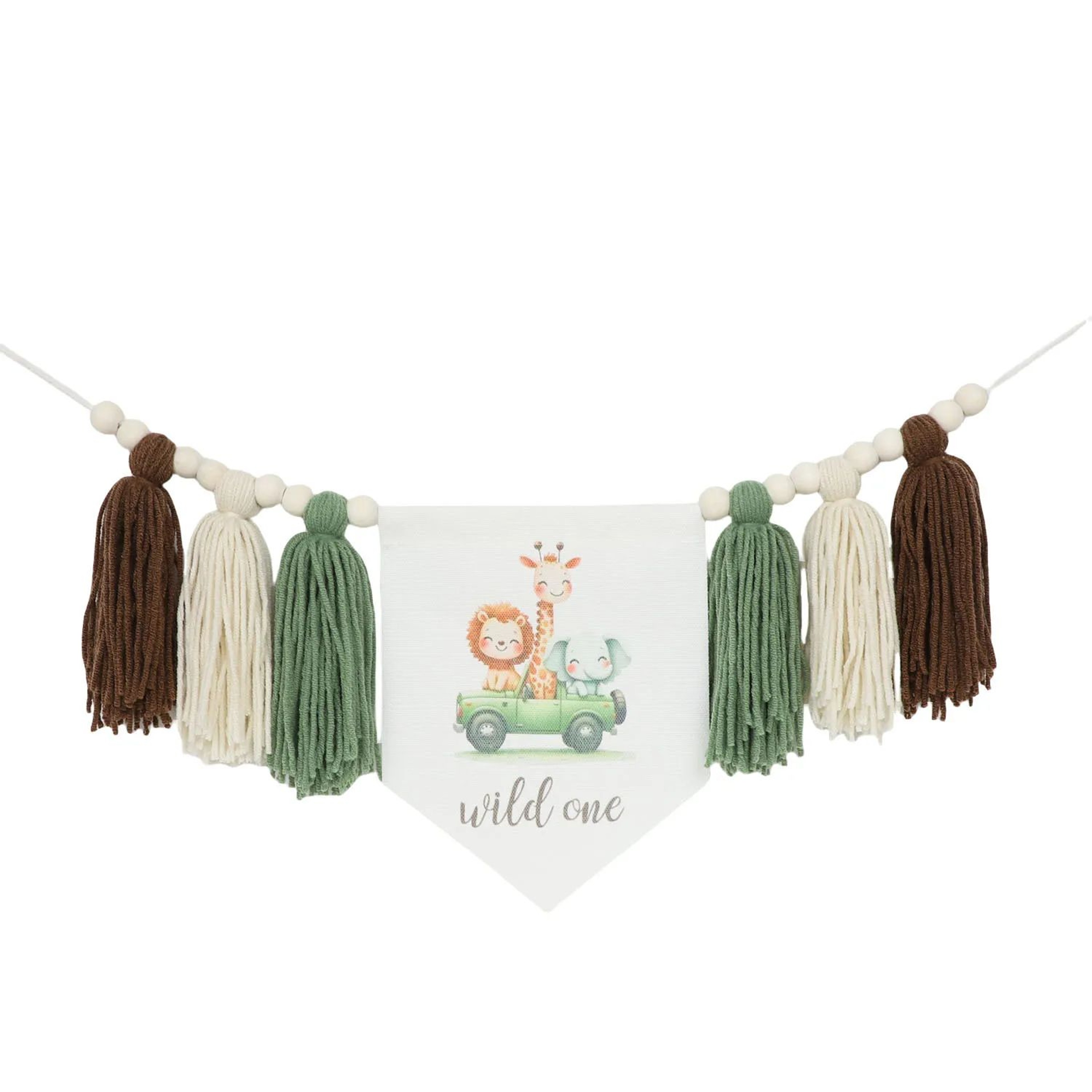 Boho 1st Birthday High Chair Banner  Modern Nursery  Baby Room Party Decoration 23
