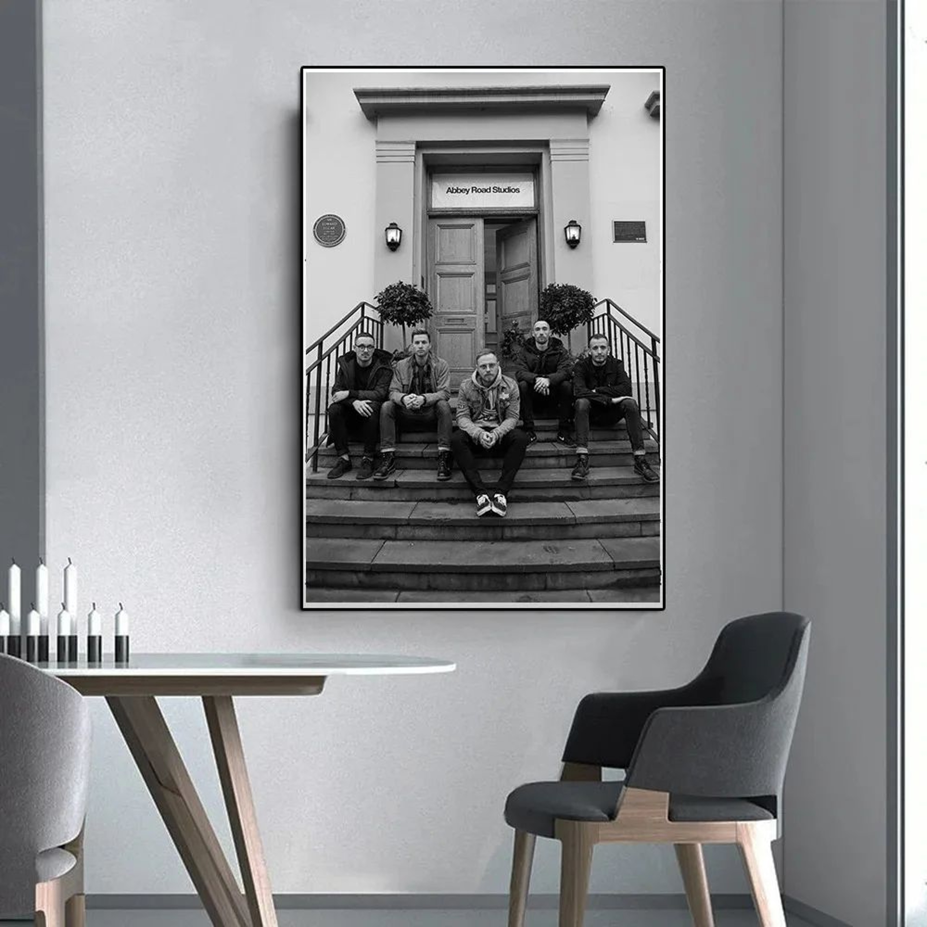 Deftones Around The Fur Canvas Poster  Retro Rock Band Wall Art Decor 3