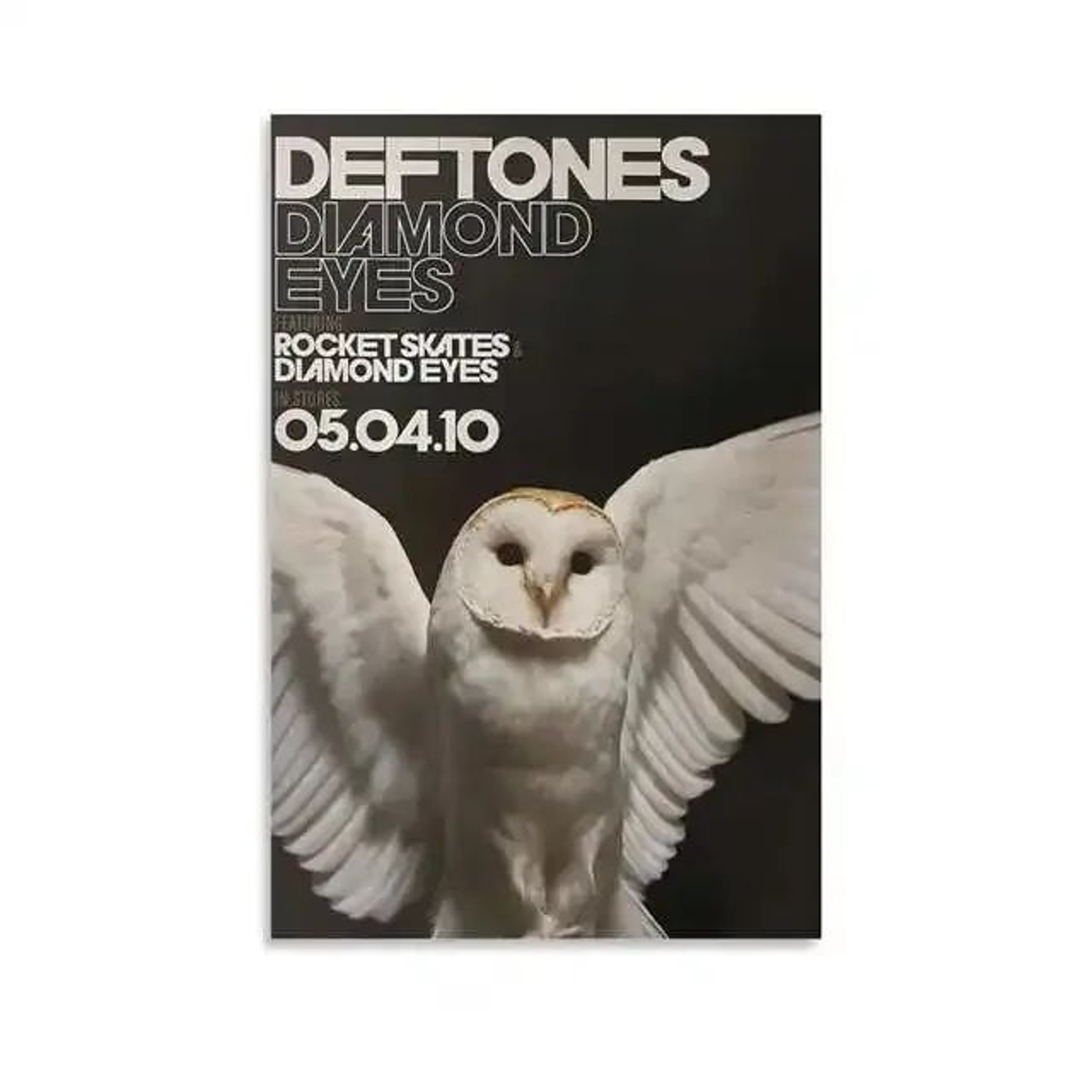 Deftones Around The Fur Canvas Poster  Retro Rock Band Wall Art Decor 6
