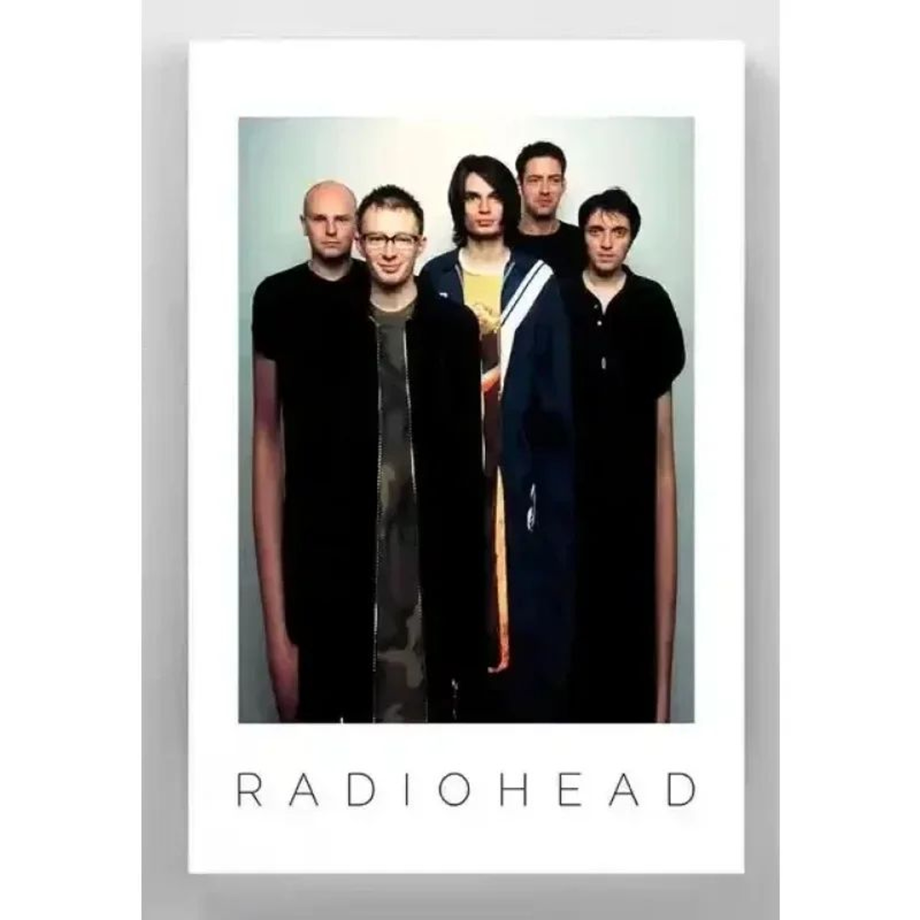 Radiohead The Bends Canvas Poster  Retro Rock Album Cover Wall Art 16