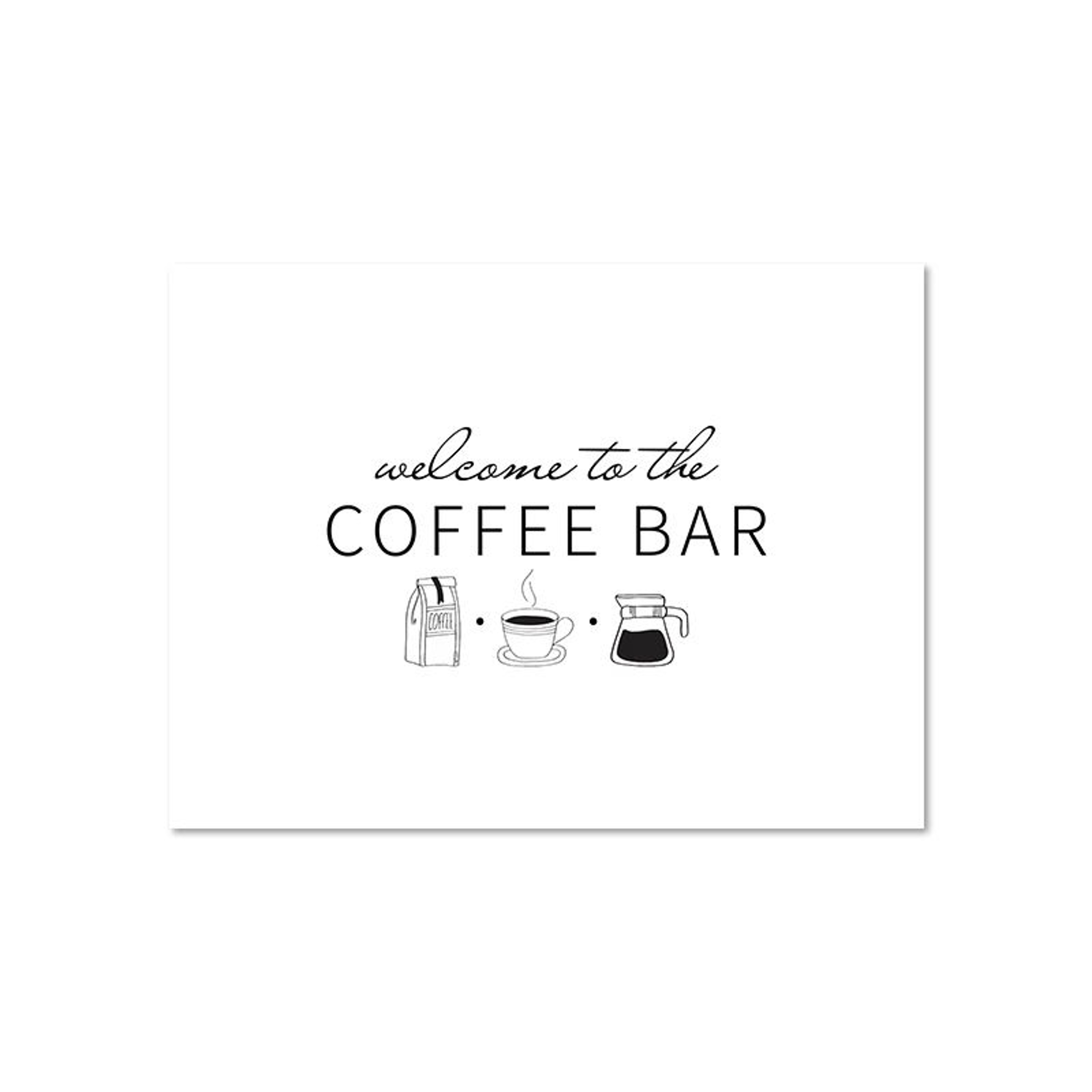 Coffee Guide Canvas Wall Art  Modern Cafe Menu Poster For Kitchen  Coffee Bar Decor 7