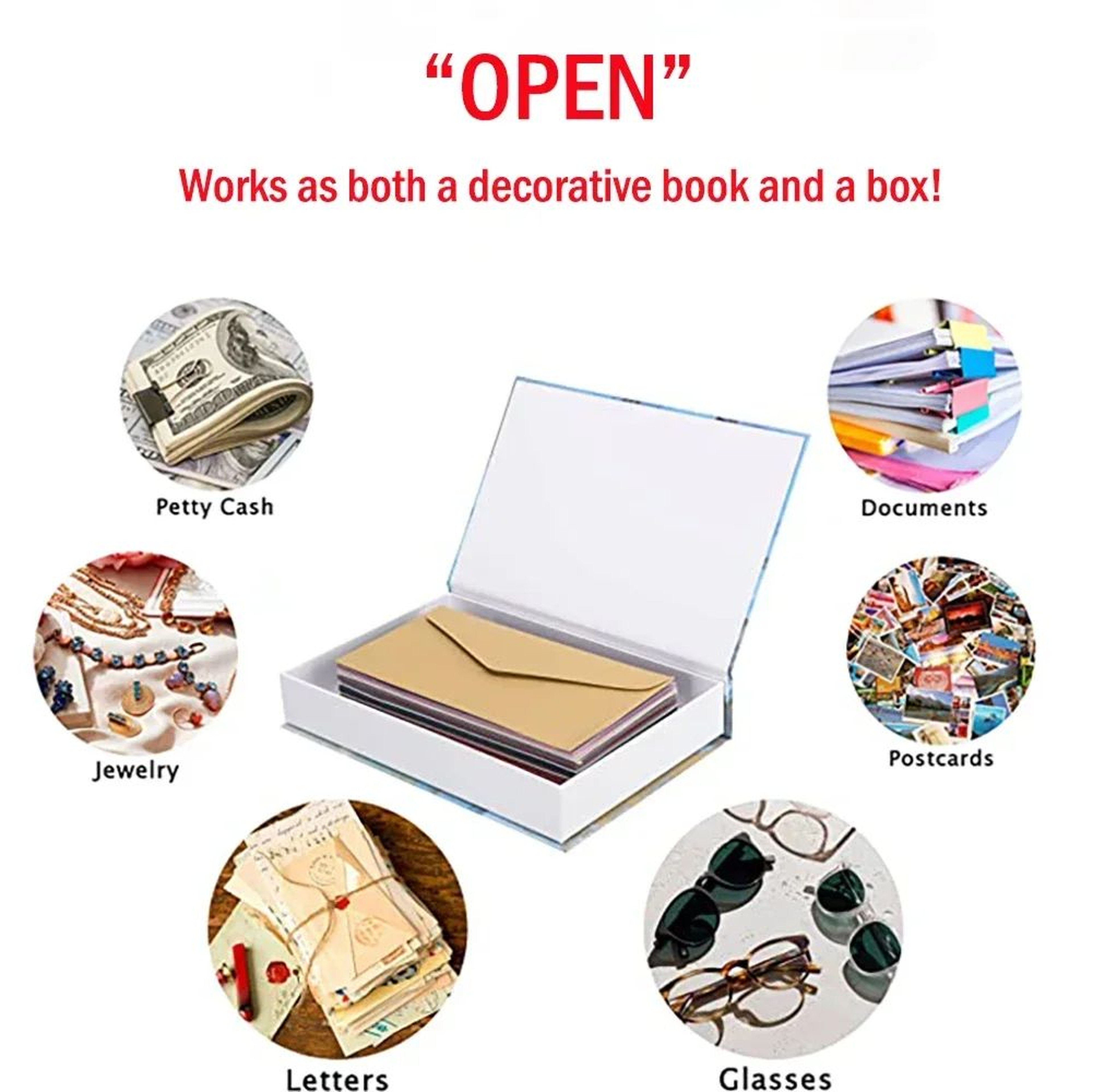 Luxury Decorative Fake Book Set  Aesthetic Coffee Table  TV Rack Home Decor 4