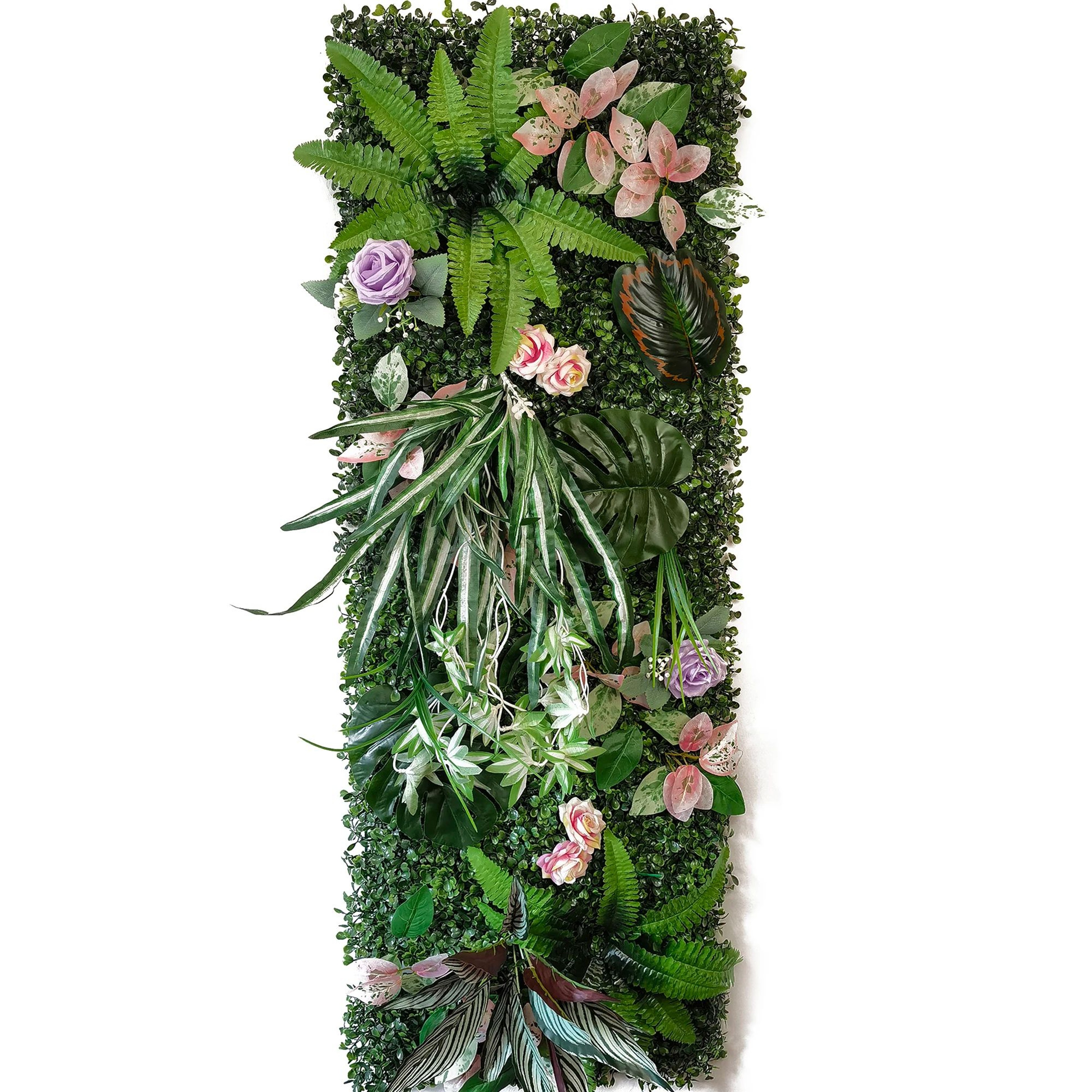 Artificial Grass Wall Panel Faux Green Moss Backdrop For Wedding  Home Decor 25