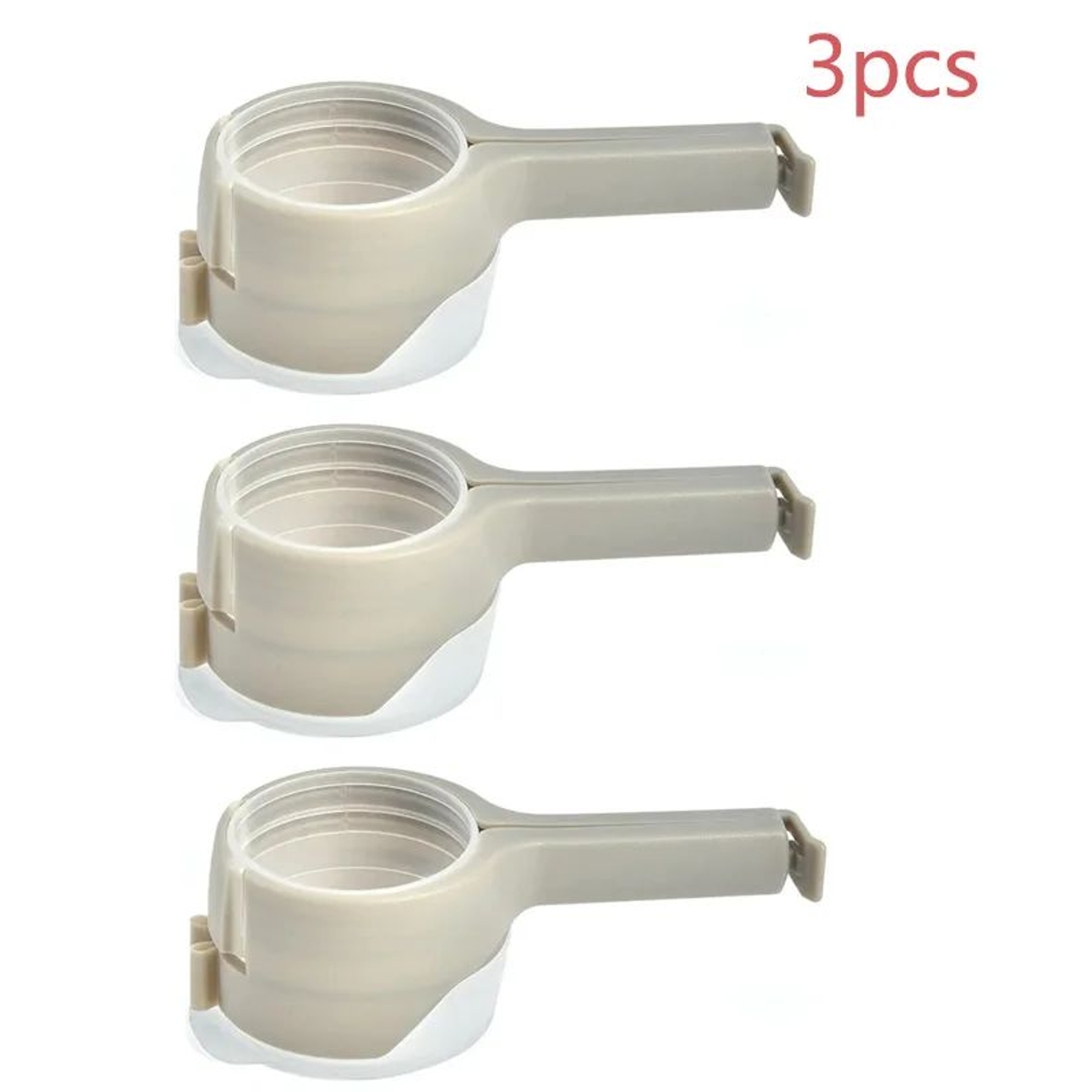 Reusable Snack Bag Sealing Clip With Pour Spout  Fresh Keeping Food Storage Clamp For Kitchen  Trav 15