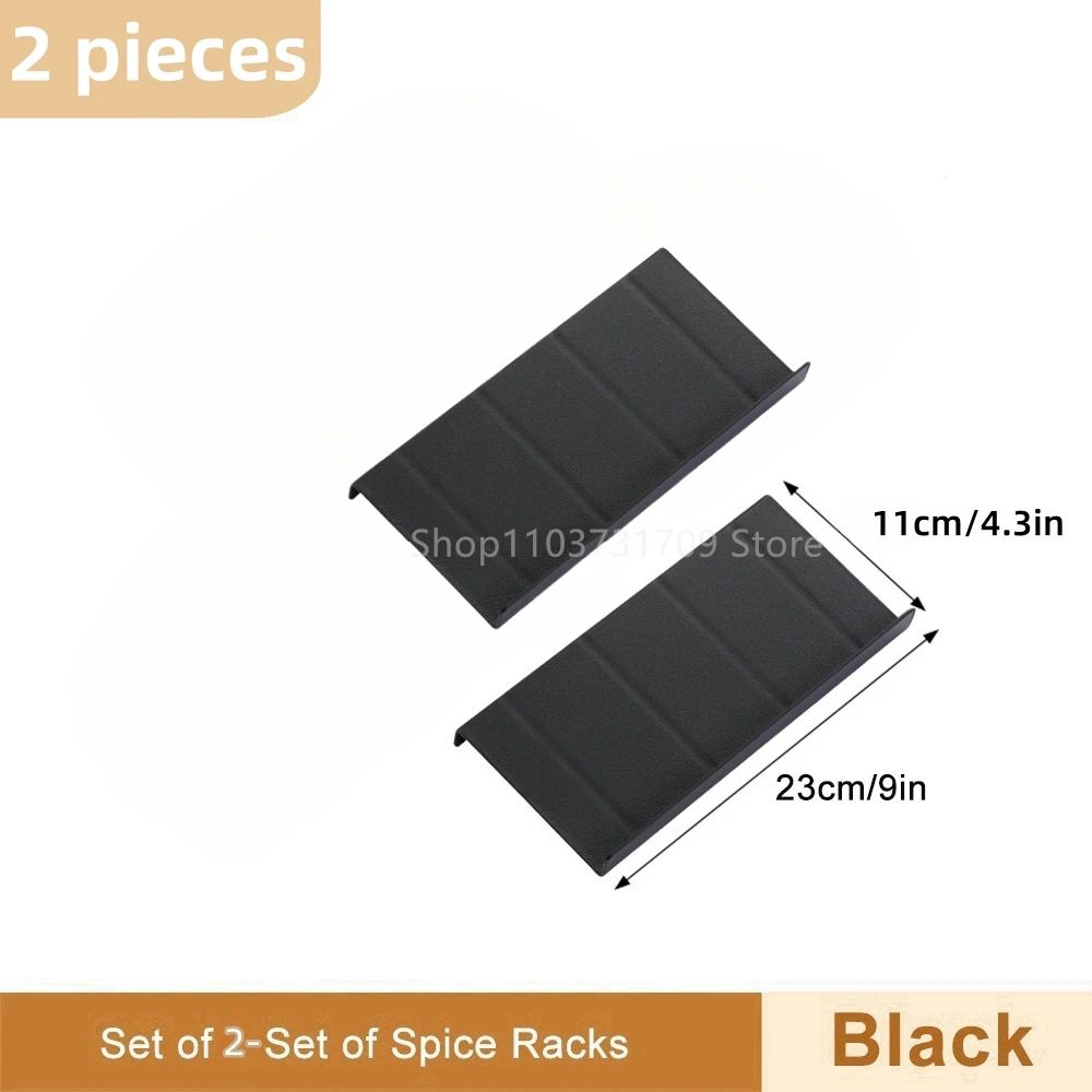 4Layer Adjustable Spice Drawer Organizer  Expandable Kitchen Seasoning Rack Set 6