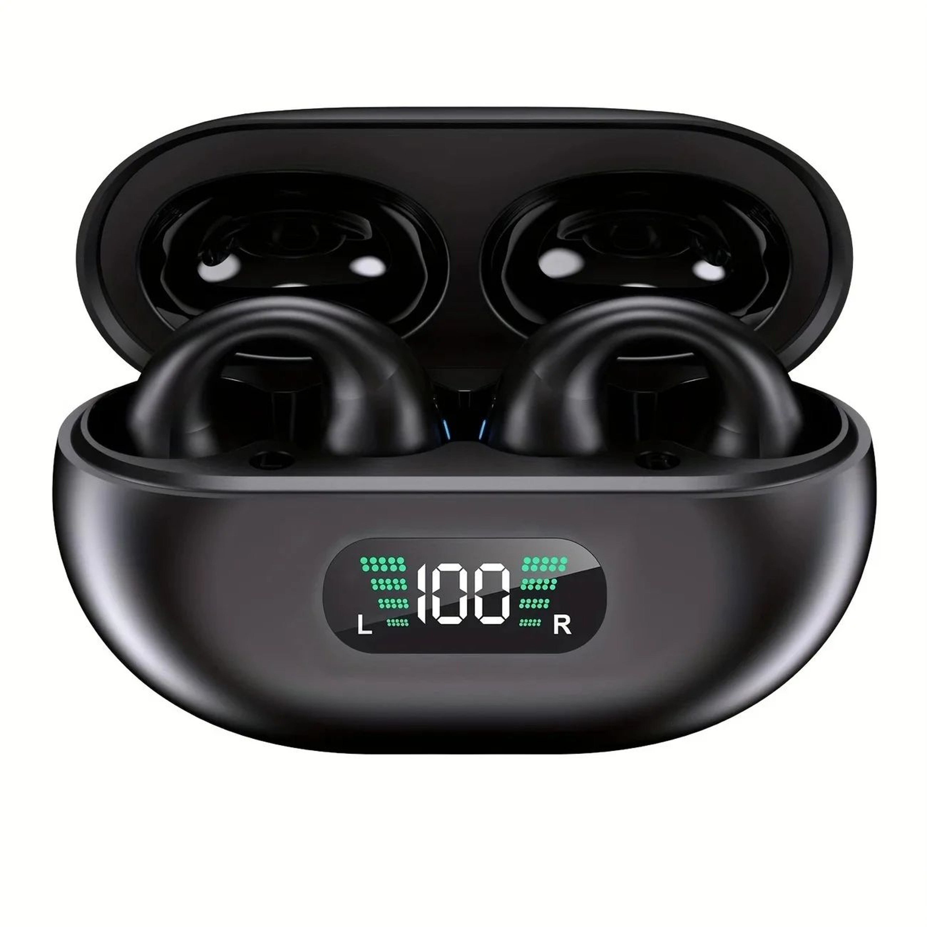 S22 X22 ANC Bluetooth Wireless Earbuds  Clip Ear Sports TWS Earphones With Digital Display 5