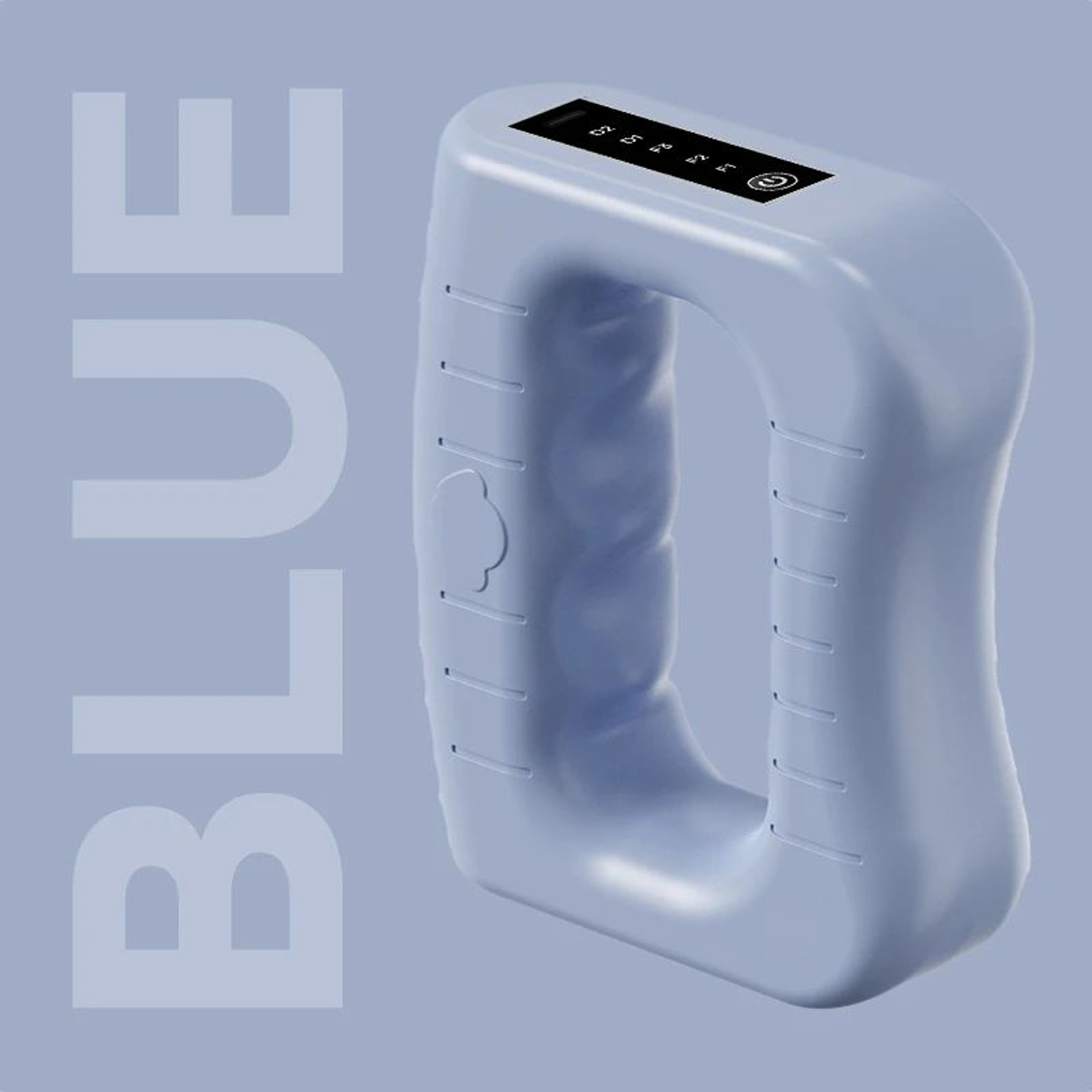 Electric Body Fascia Massage Ring  Vibration Deep Tissue Body Shaping Massager For Waist Abdomen  B 6