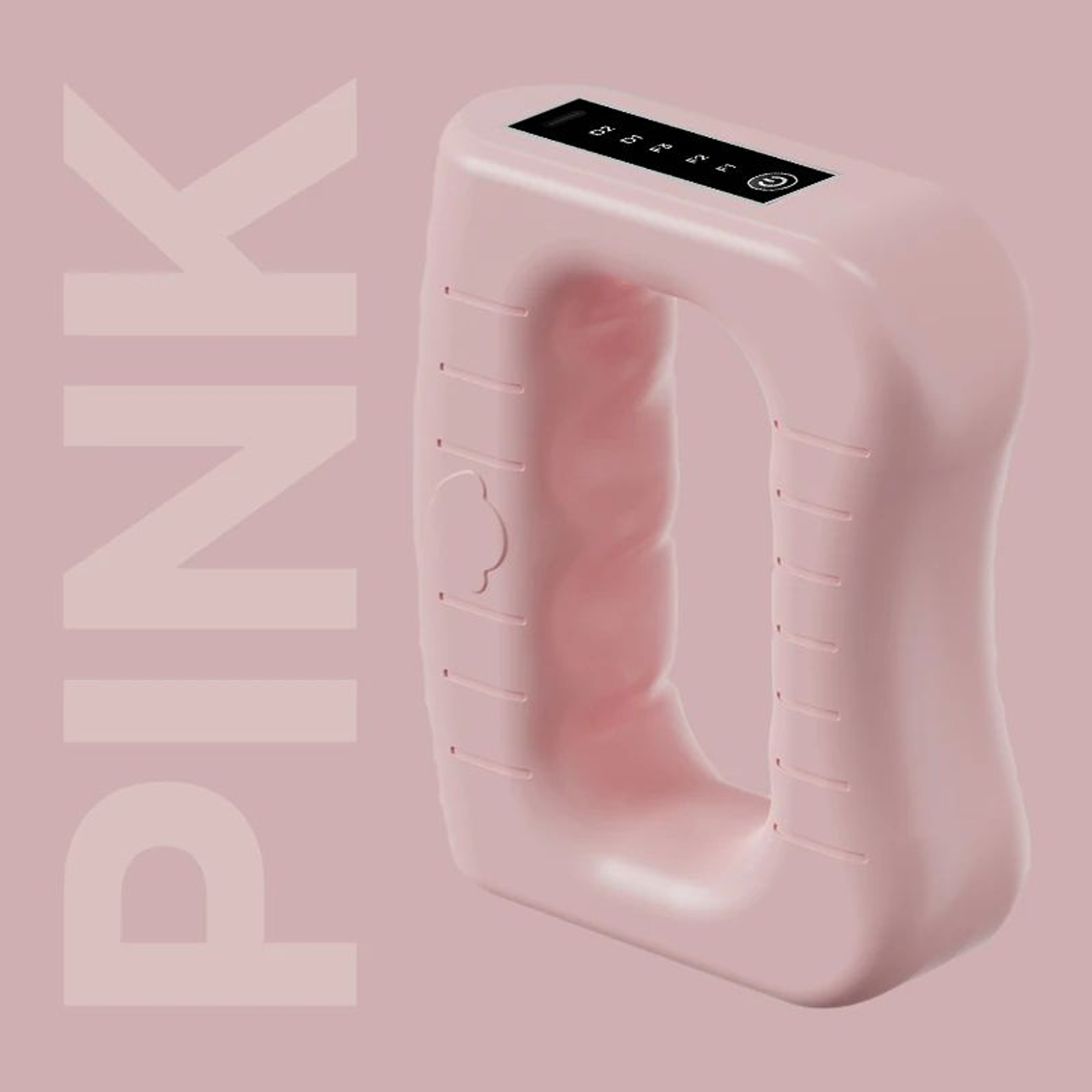 Electric Body Fascia Massage Ring  Vibration Deep Tissue Body Shaping Massager For Waist Abdomen  B 7