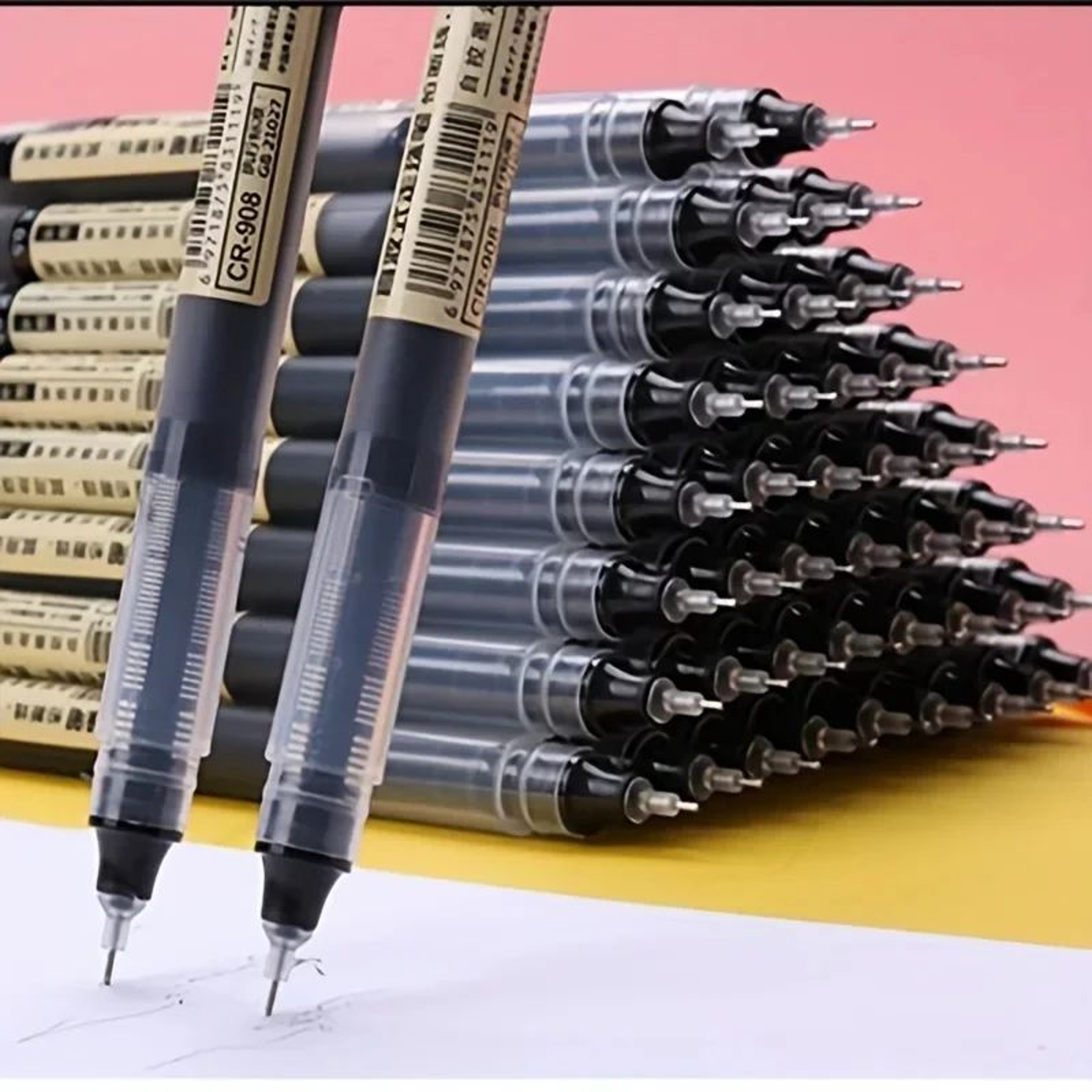 Needle Tip Gel Pens Set  Smooth Writing QuickDry Ballpoint Pens For School  Office Supplies 1
