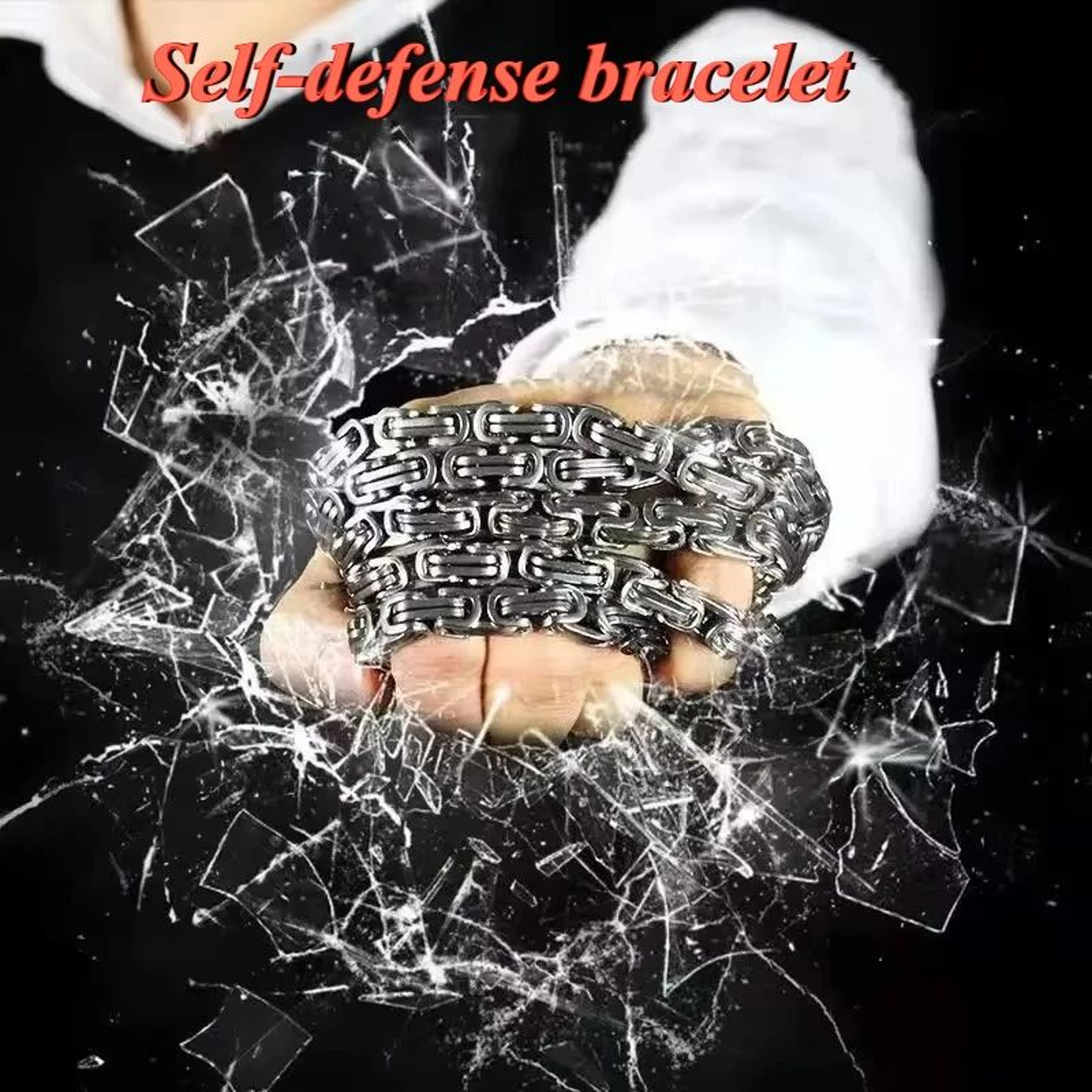 1M Dragon Chain Bracelet  Stainless Steel Hip Hop Fashion Accessory 1