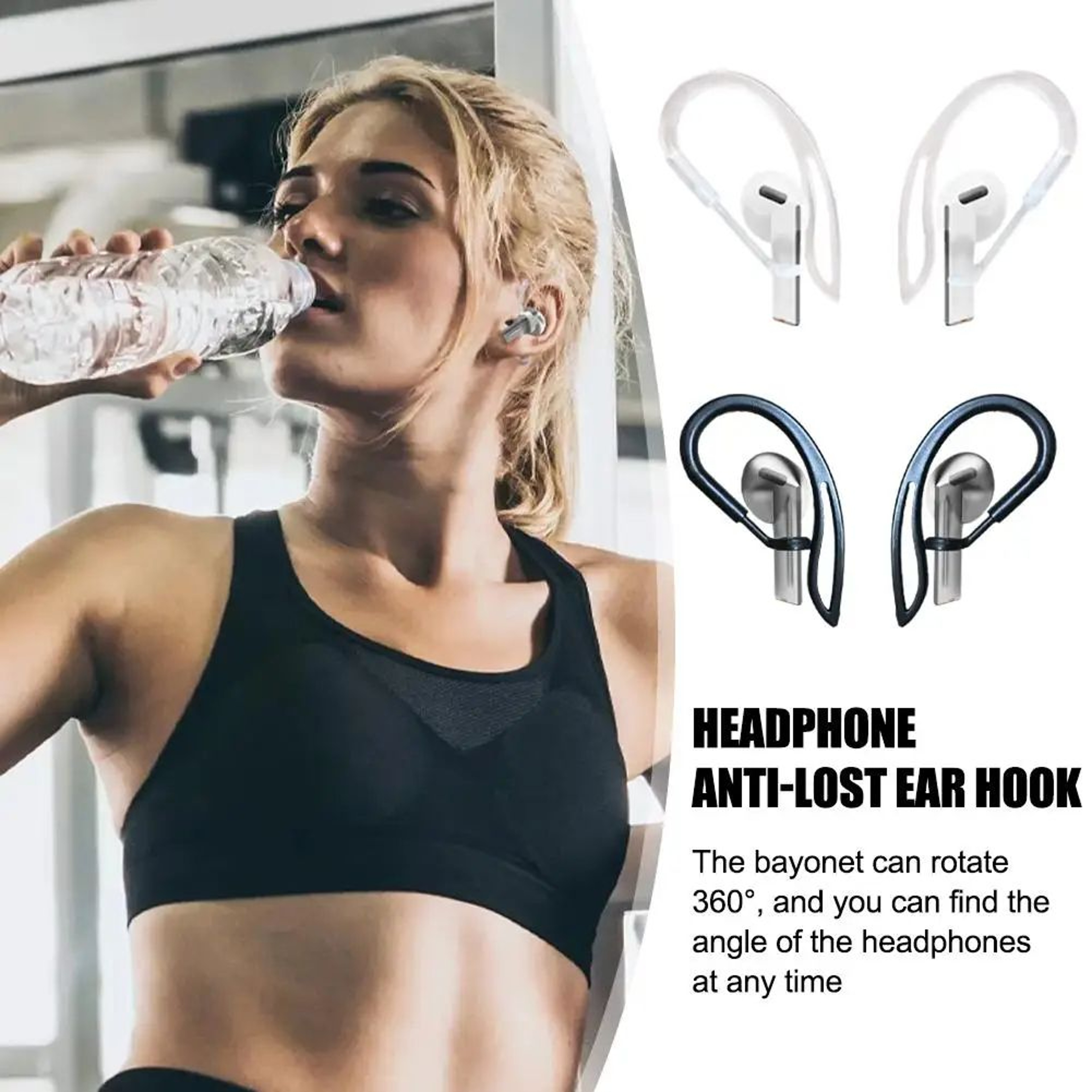 Samsung Galaxy Buds 3 Pro Ear Hooks  AntiLoss Soft Rubber Earphone Hooks 1