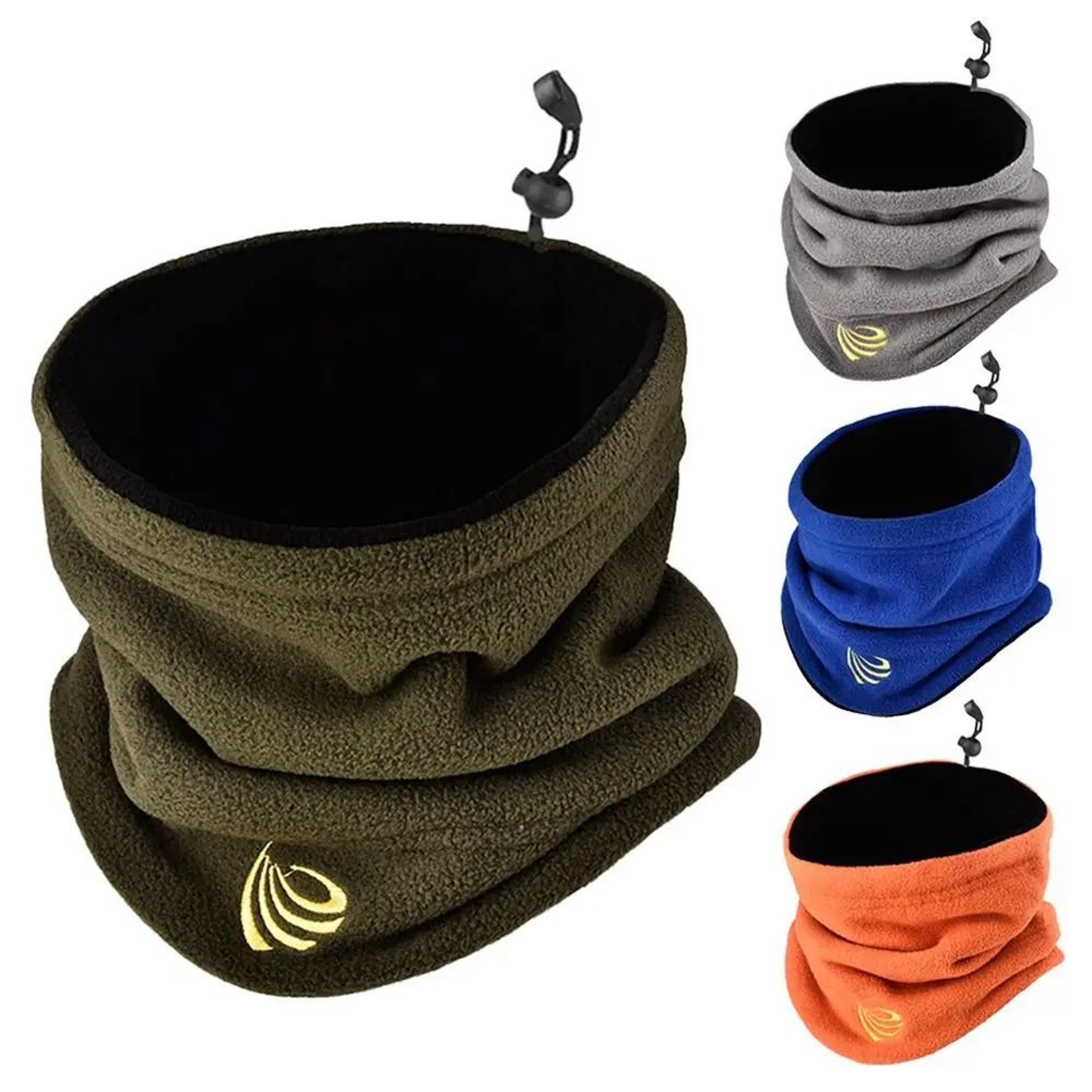 Winter Fleece Neck Gaiter  ColdProof Ski Face Cover Tube Scarf For Men  Women 1