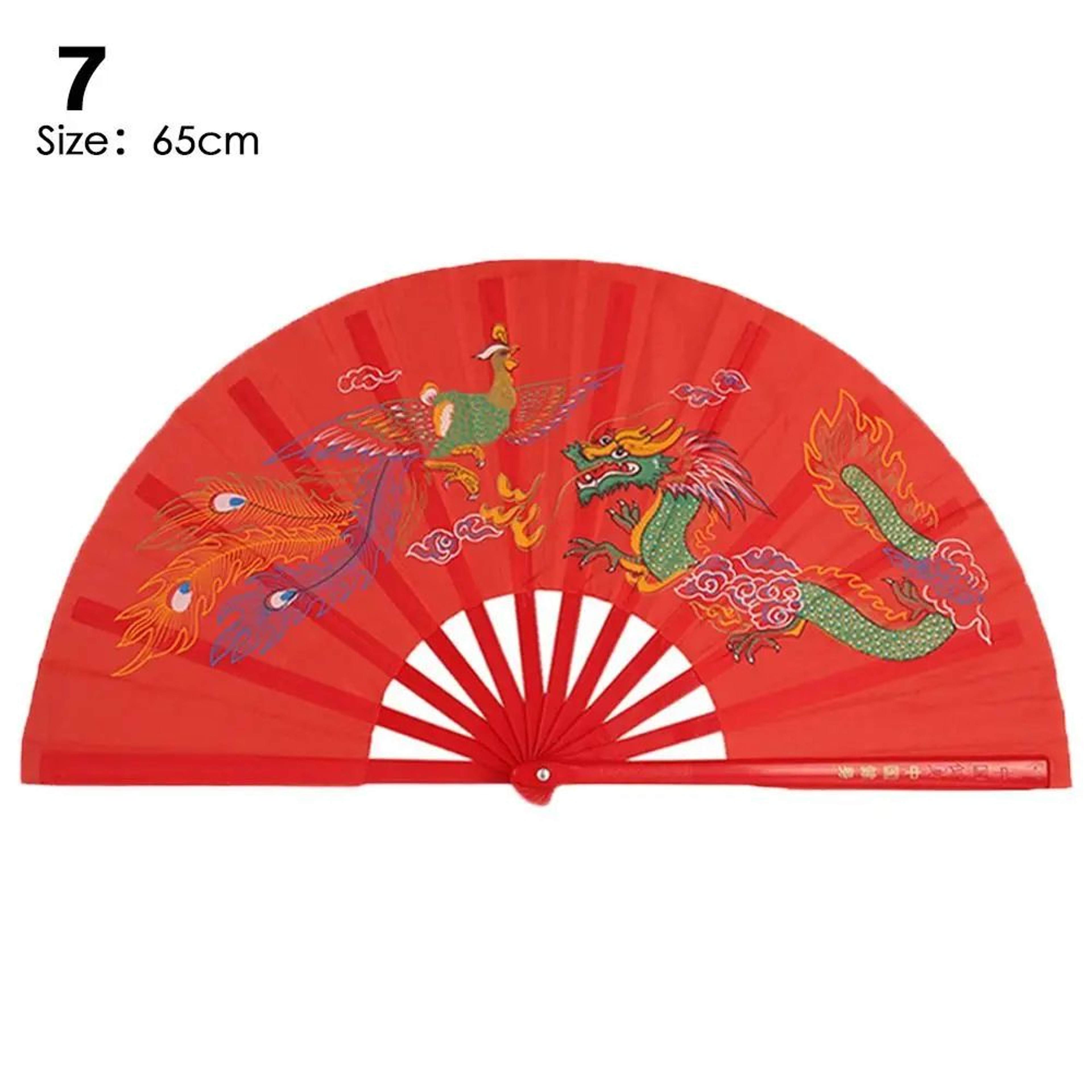 Chinese Kung Fu Tai Chi Folding Fan  Martial Arts Wushu Dance Performance Stage Fan 12