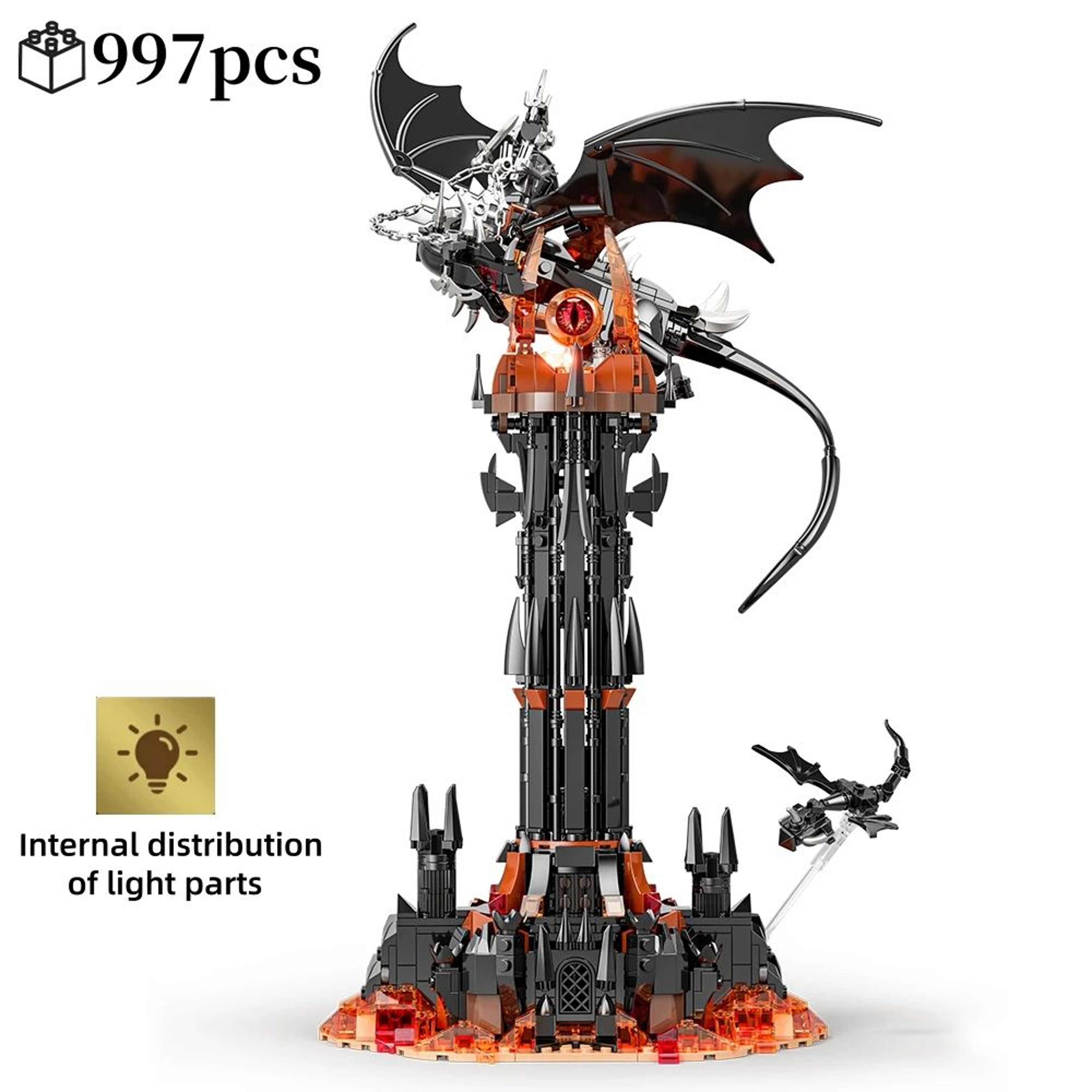 Fantasy Fortress Castle Building Blocks  Magic Tower Assemble Bricks Toy Compatible With Lego 0