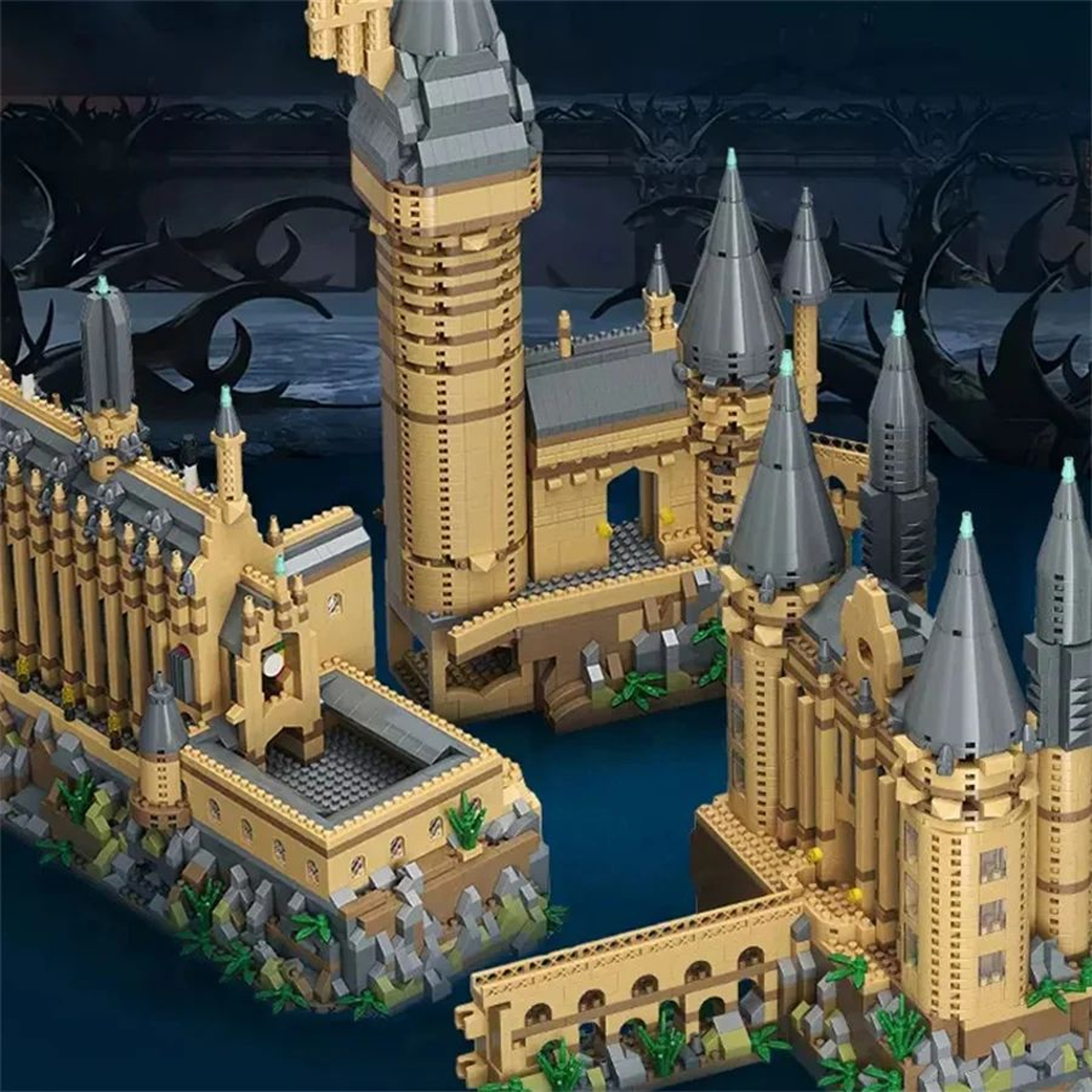 Medieval Magic Castle Micro Building Blocks  Fantasy Palace DIY Bricks Set 3