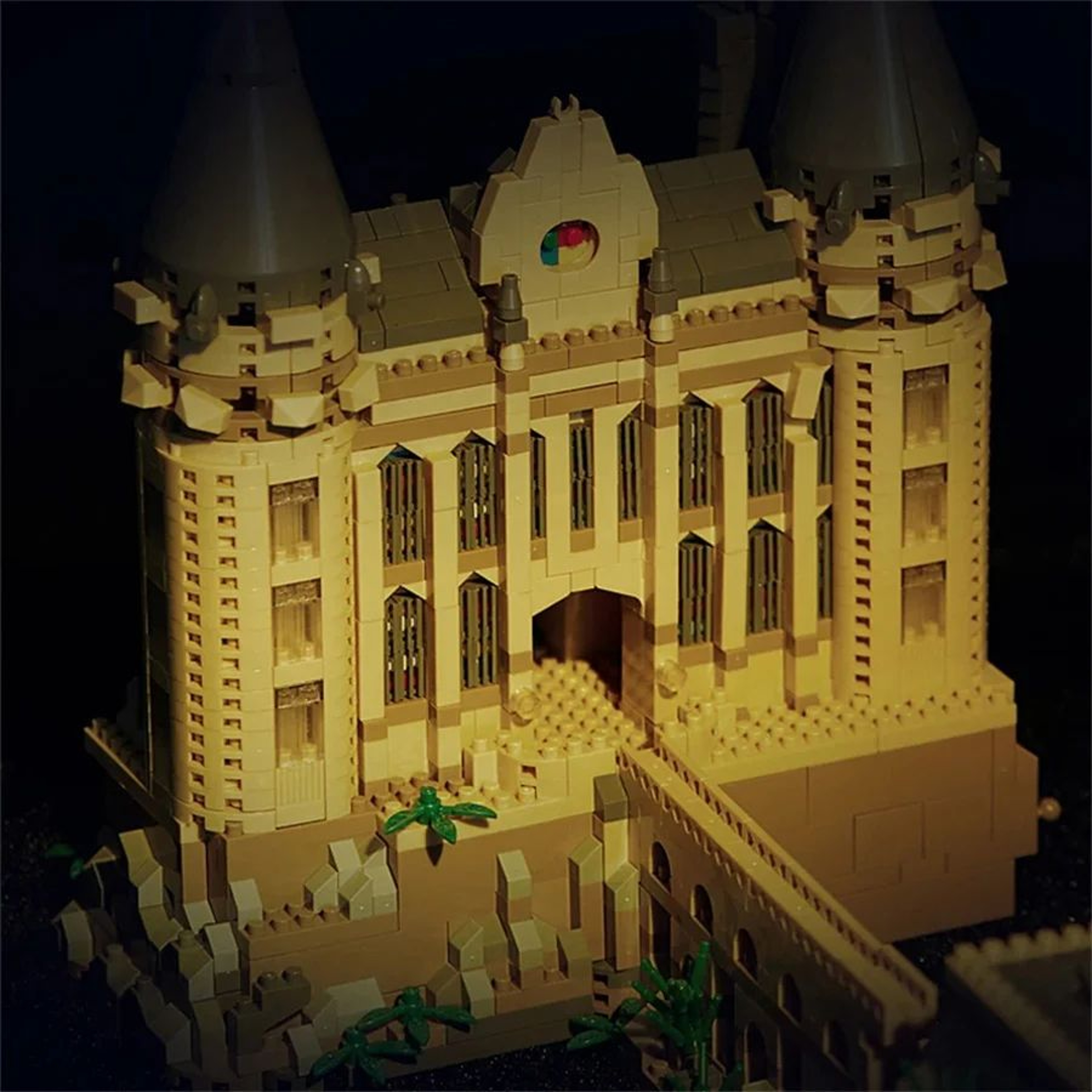Medieval Magic Castle Micro Building Blocks  Fantasy Palace DIY Bricks Set 5