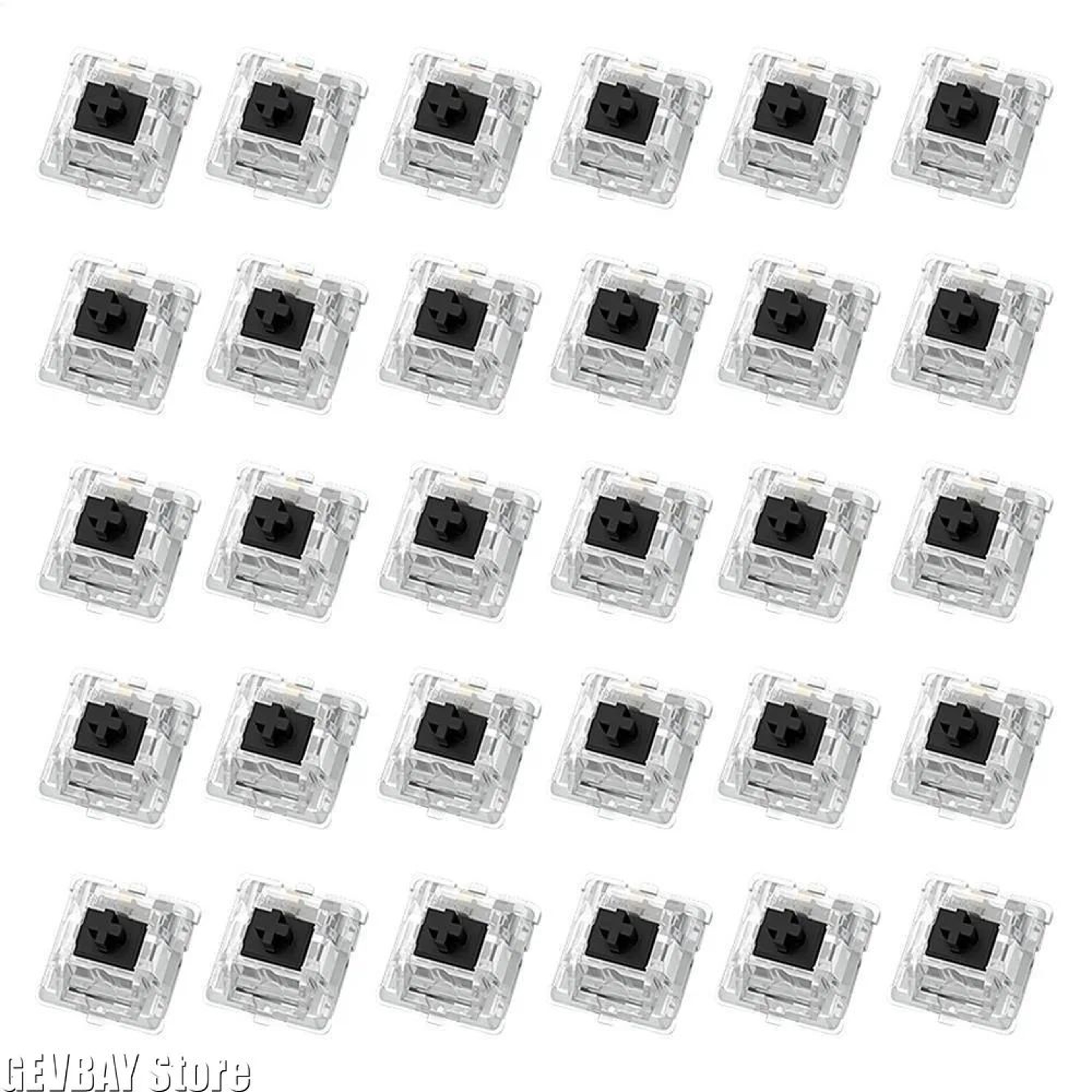 30pcs Mechanical Keyboard Switch Set  Blue Brown Red Black 2Pin Tactile Clicky Key Switch Replaceme 5