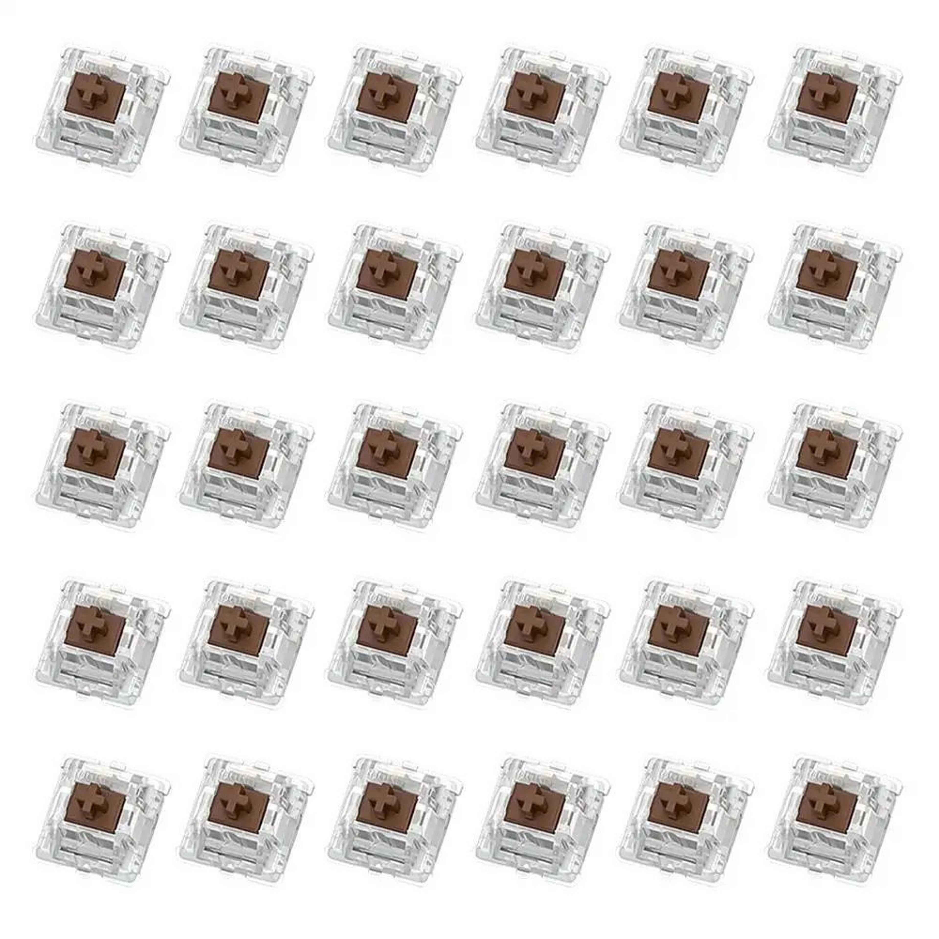 30pcs Mechanical Keyboard Switch Set  Blue Brown Red Black 2Pin Tactile Clicky Key Switch Replaceme 9