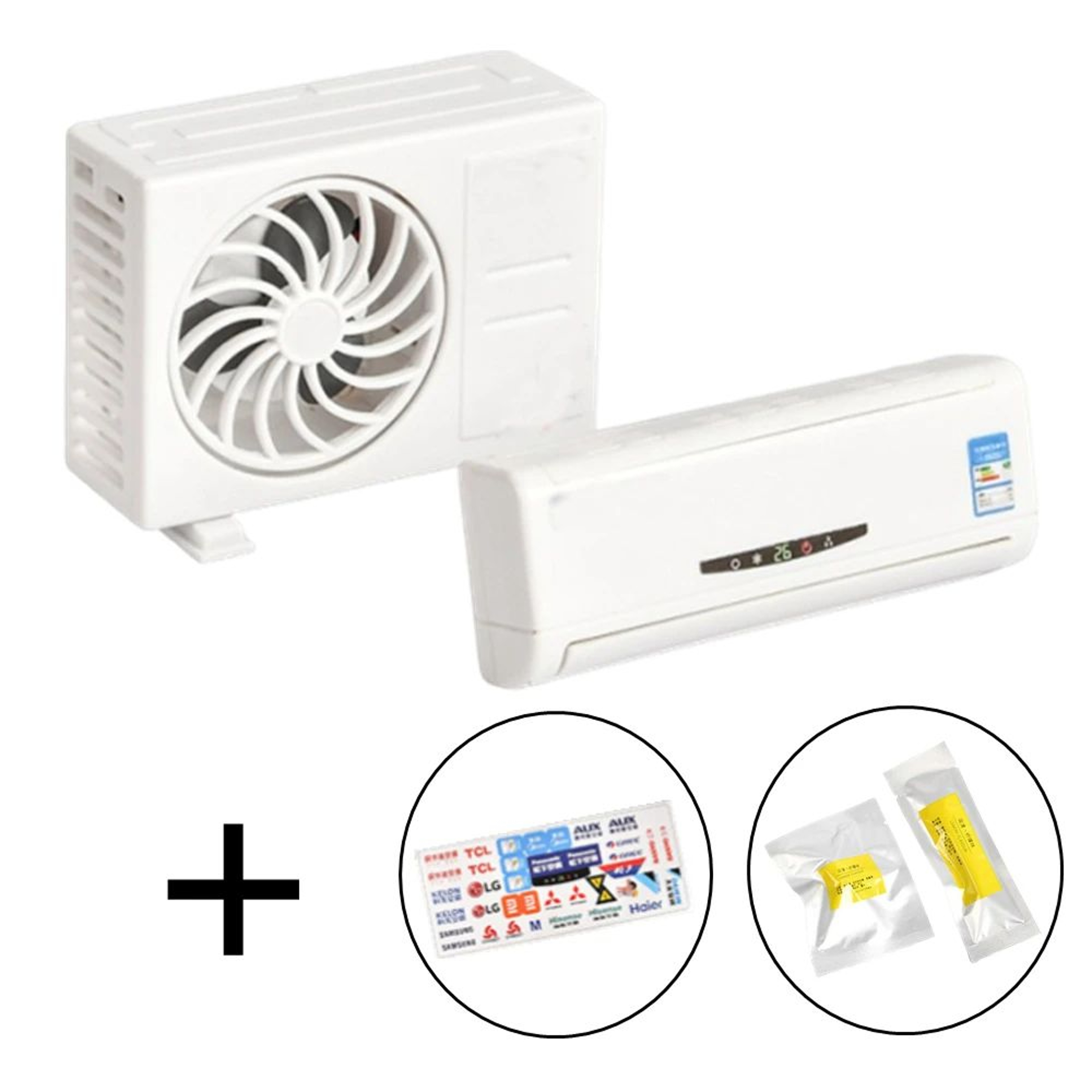 Solar Powered Car Air Vent Cooling Fan  Vehicle Air Conditioner Blower Dashboard Cooler 8