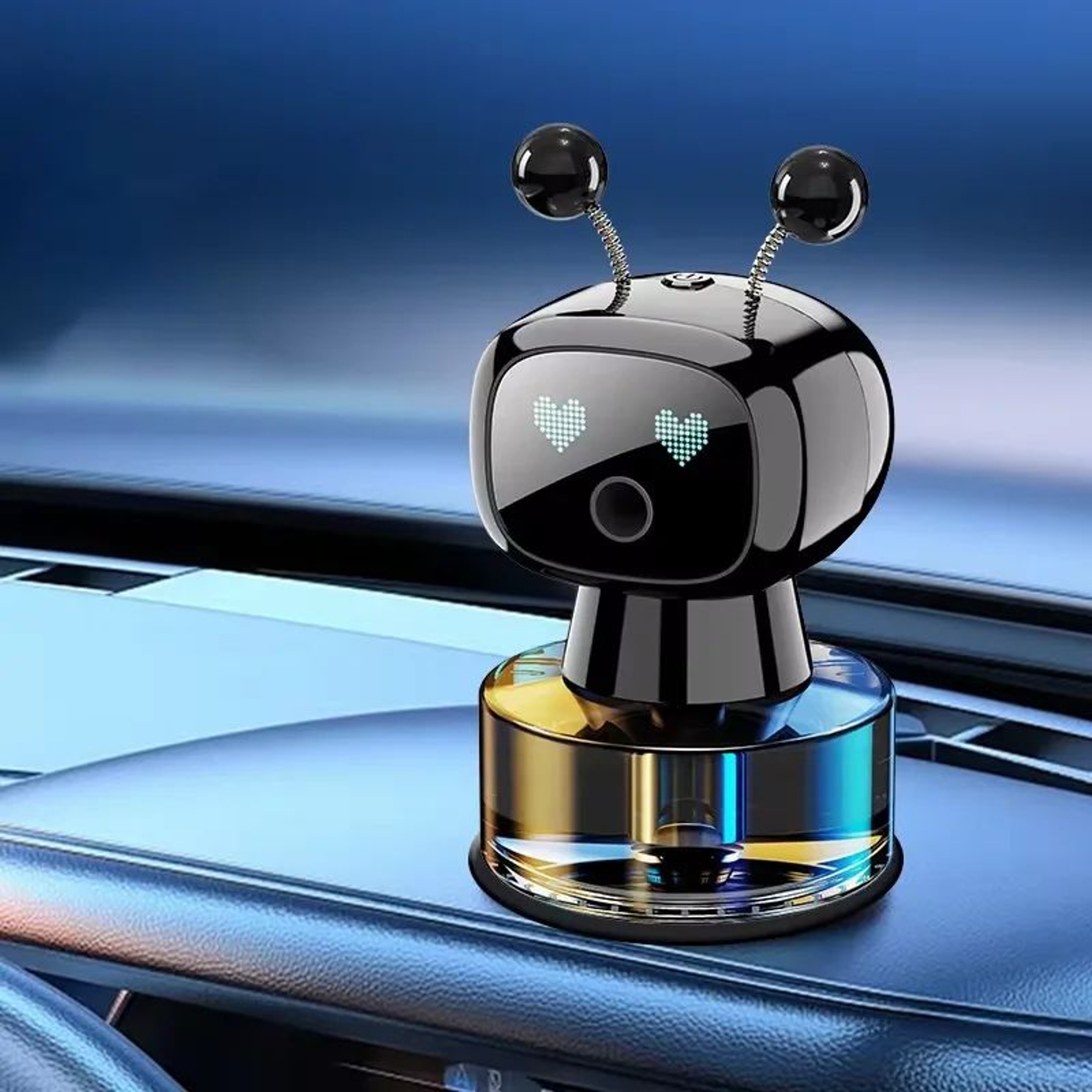 Smart AI Car Air Freshener Rechargeable Aroma Diffuser  Intelligent Adjustable Car Perfume 4
