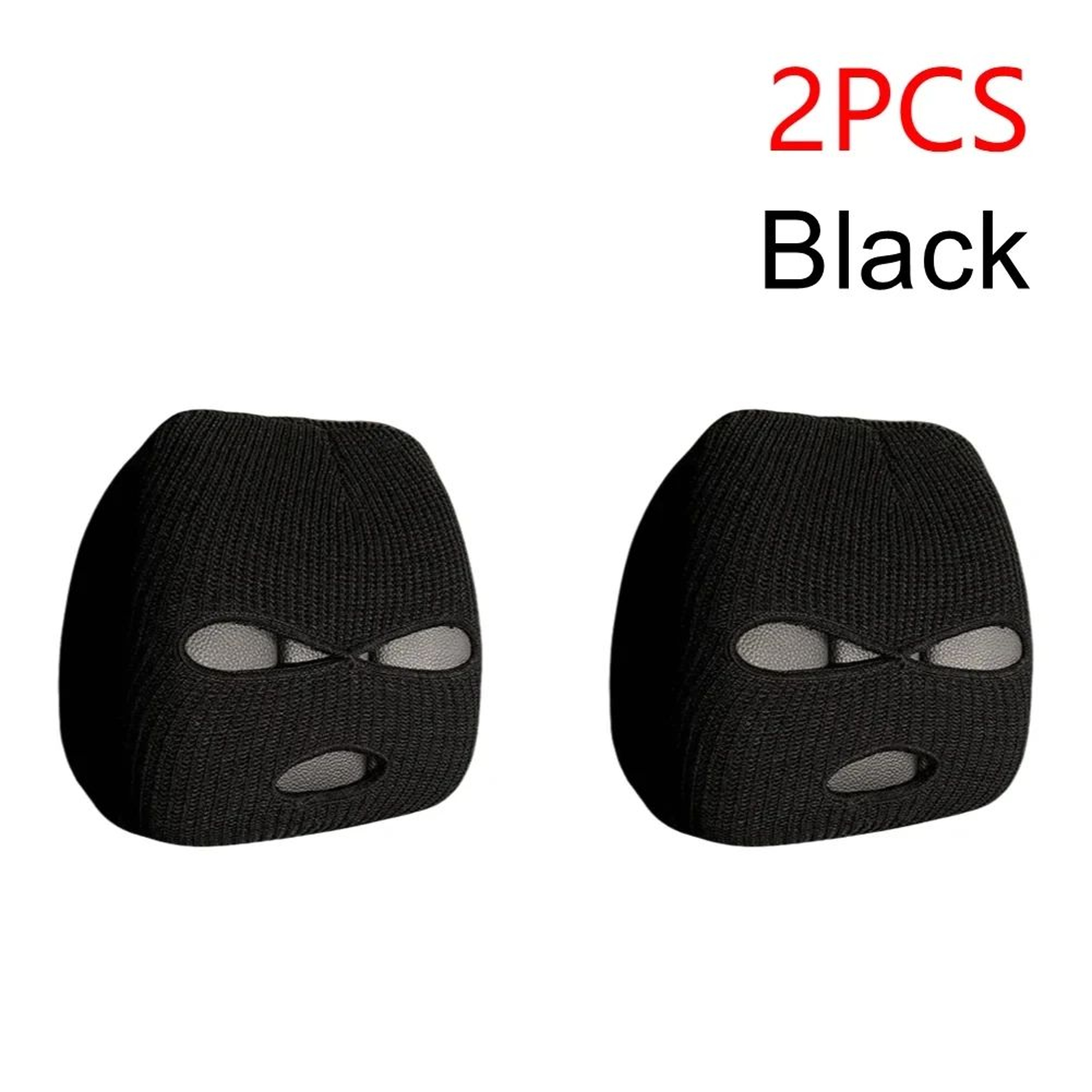 Universal Funny Car Headrest Cover Set  Ski Mask Style Front Seat Protector Accessories 8