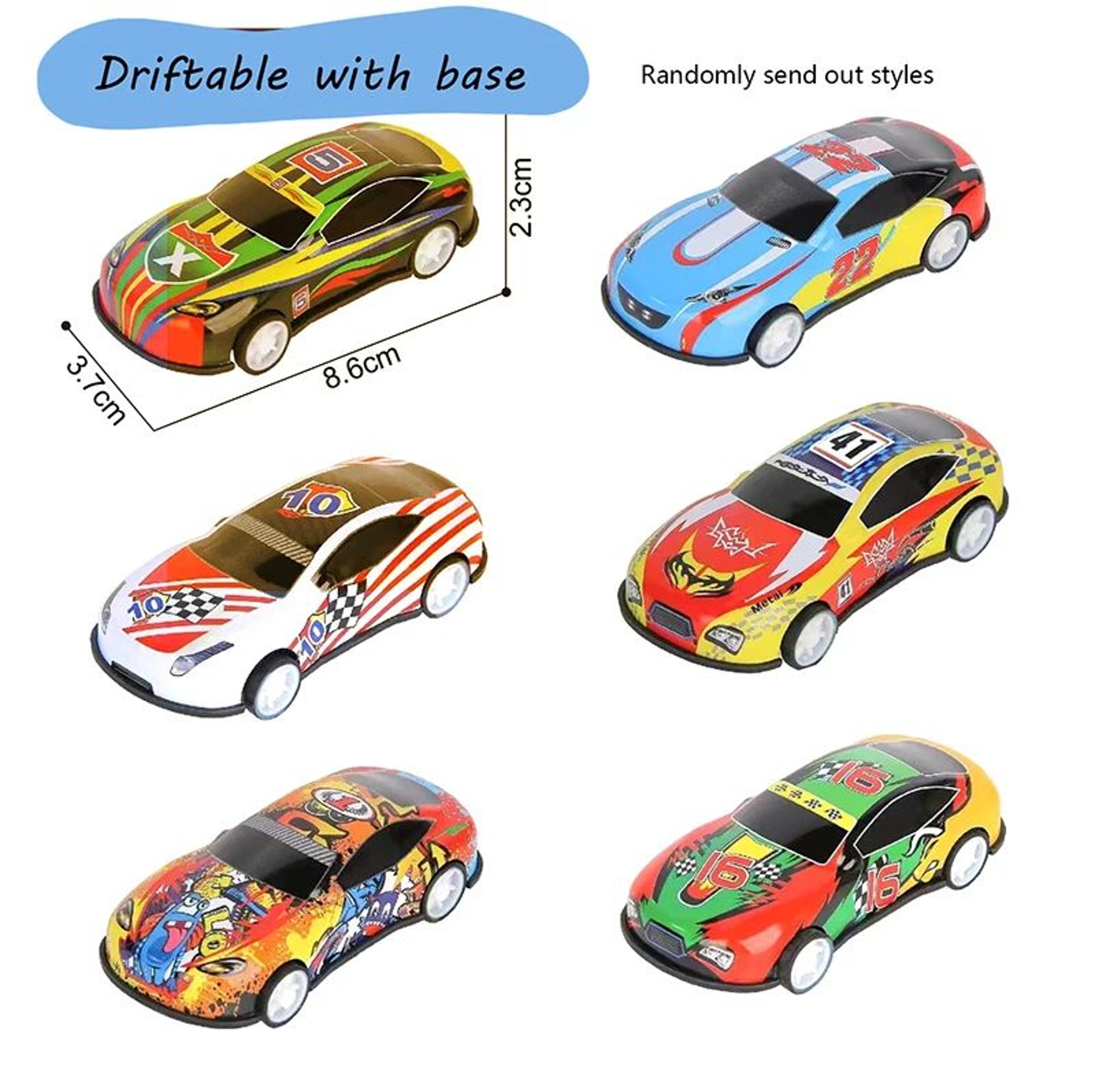 Drifting Racing Car Dashboard Ornament  Rotating Mini Car Model Interior Decor Gift For Car Lovers 6
