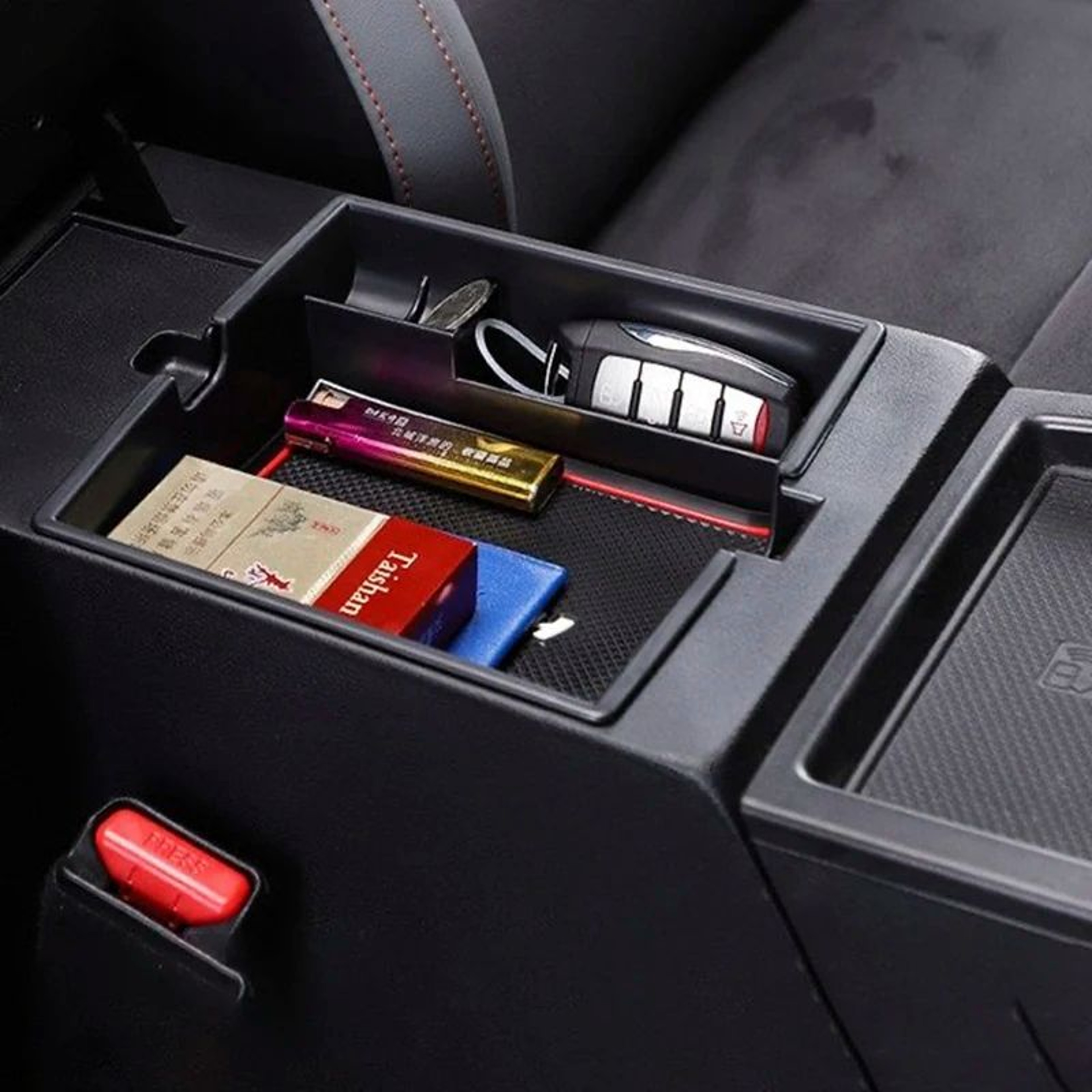Haval Jolion Center Console Armrest Storage Box  Interior Glove Tray Organizer Accessory 2