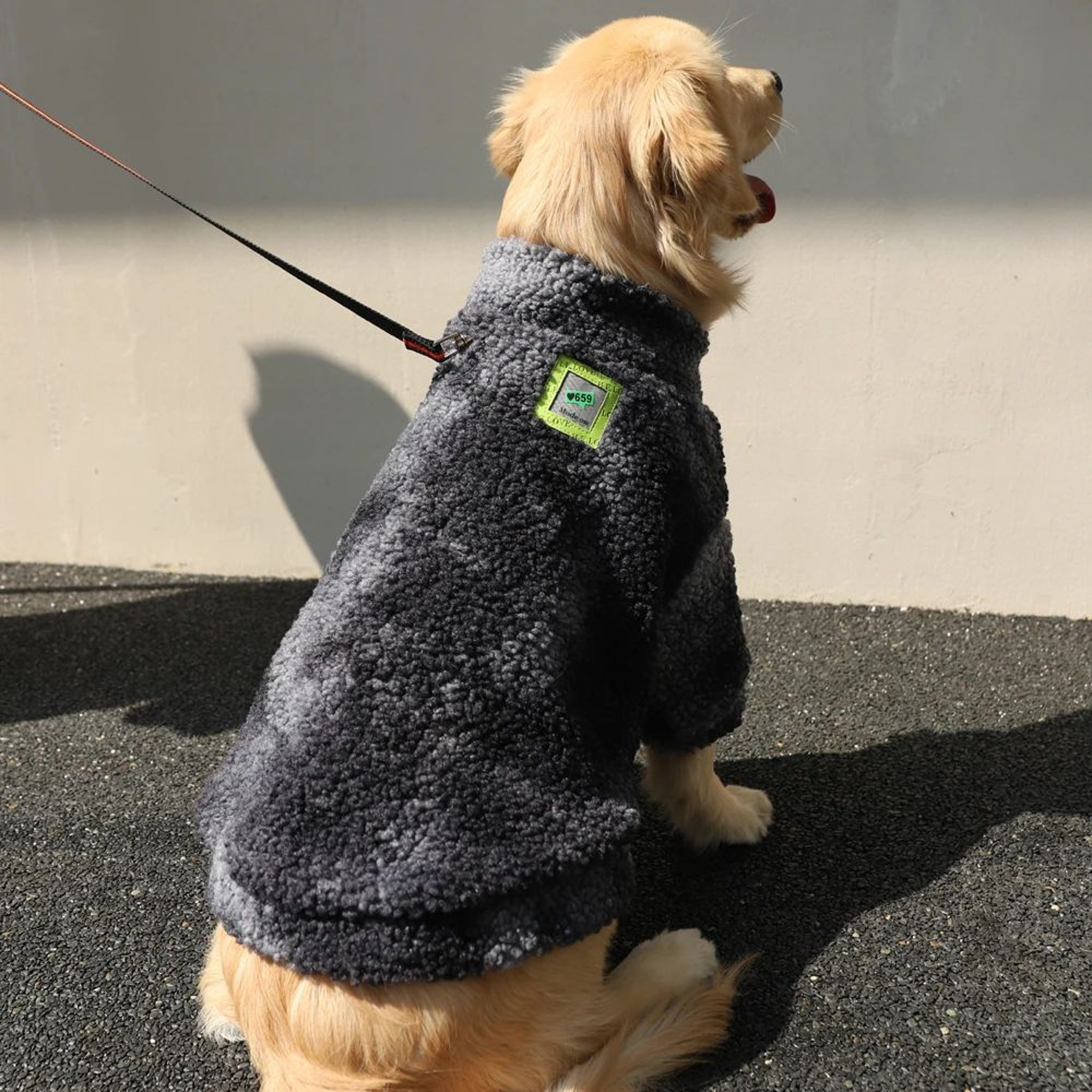 Winter Dog Jacket For Large Dogs  Thick Windproof FleeceLined Coat For Medium  Large Breeds 3
