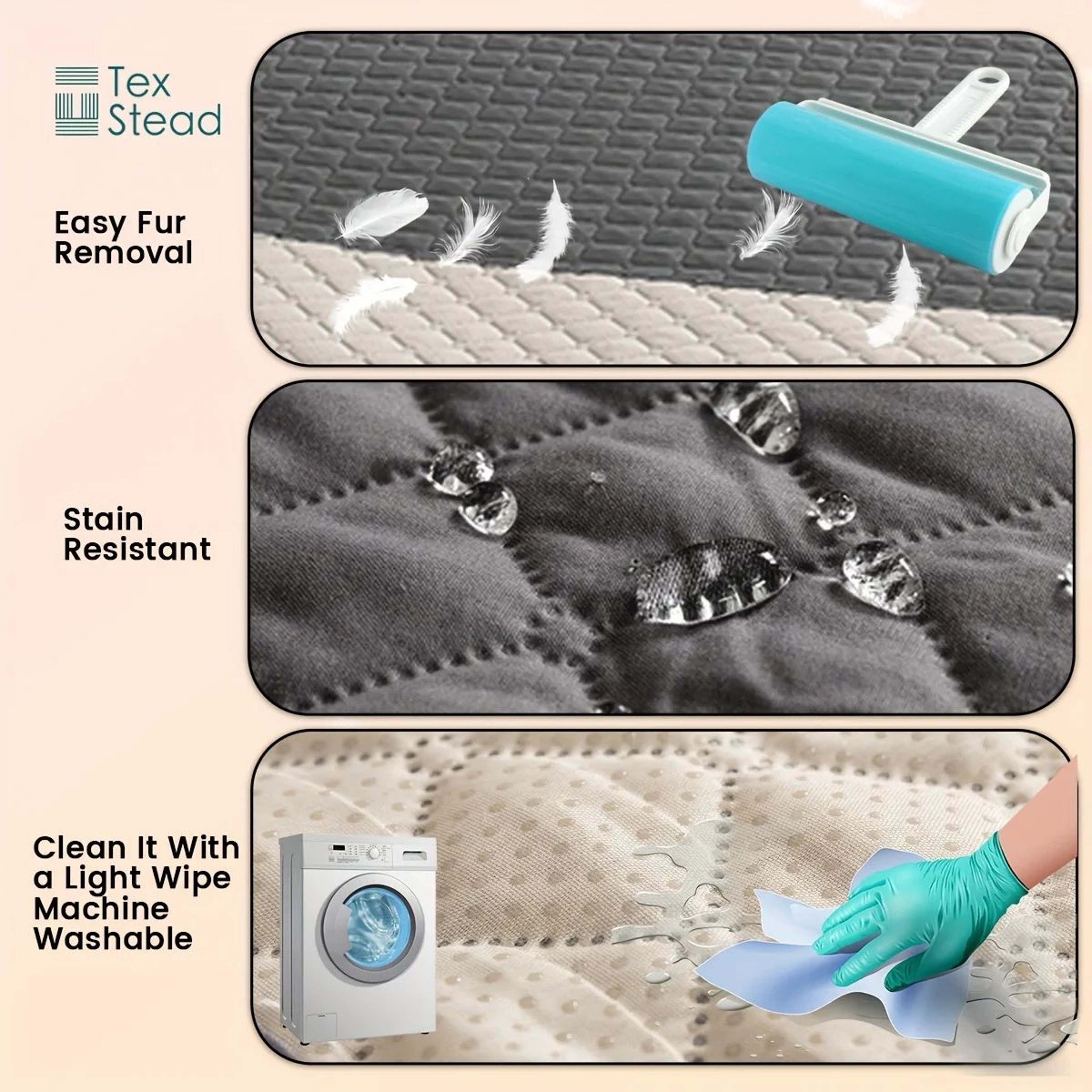 Waterproof Dog Bed Cover  NonSlip Pet Blanket Sofa Cover  Furniture Protector For Dogs And Cats 3