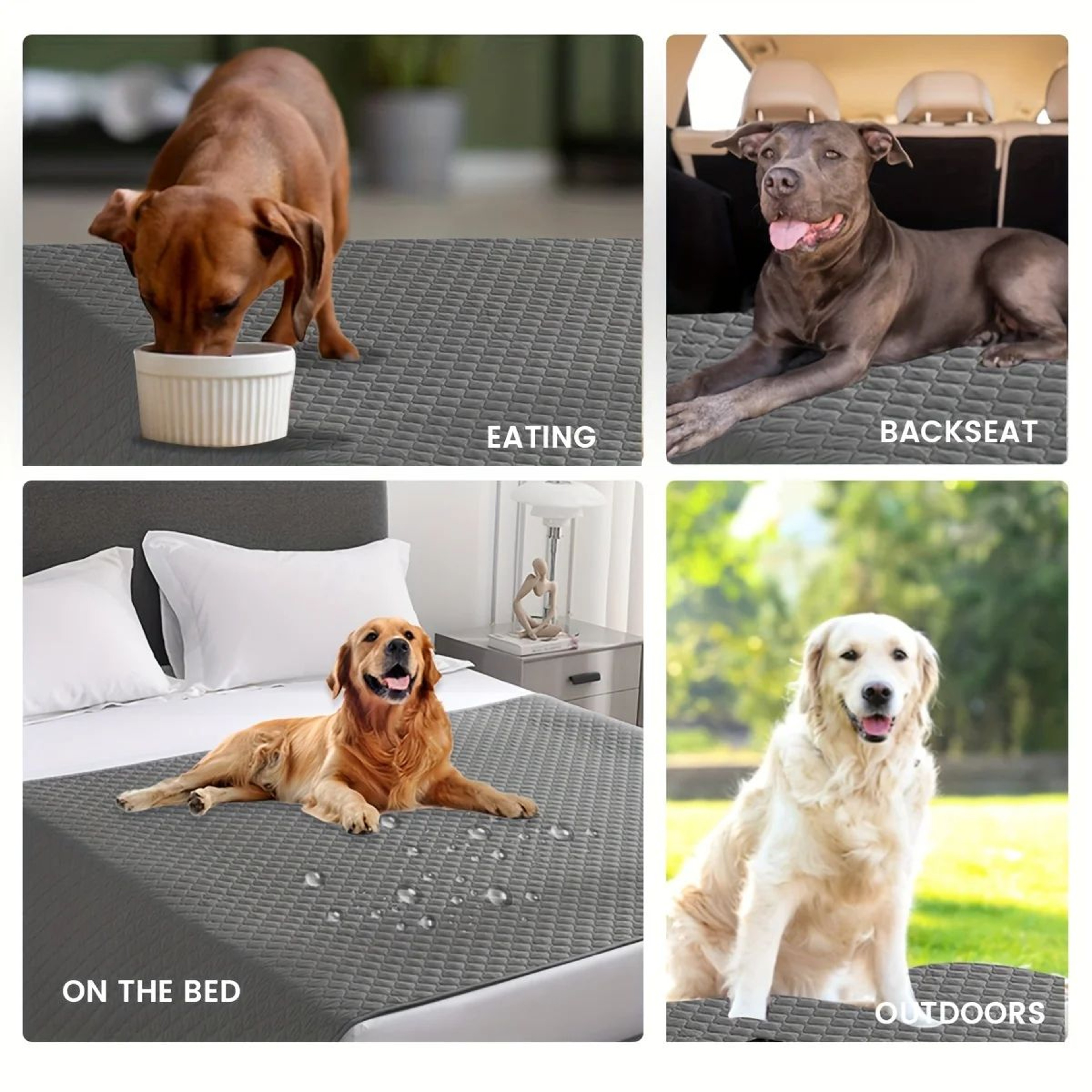 Waterproof Dog Bed Cover  NonSlip Pet Blanket Sofa Cover  Furniture Protector For Dogs And Cats 4