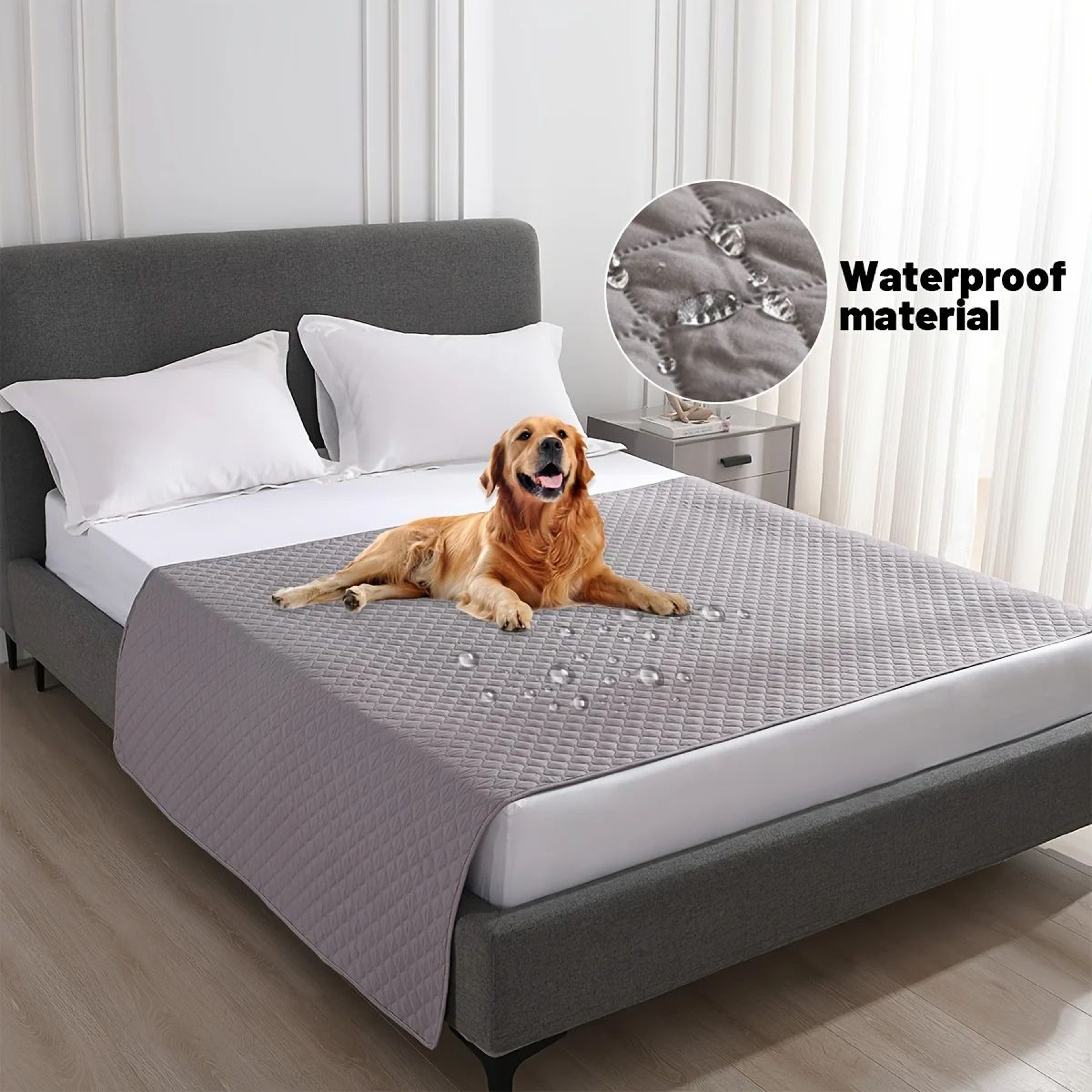 Waterproof Dog Bed Cover  NonSlip Pet Blanket Sofa Cover  Furniture Protector For Dogs And Cats 9
