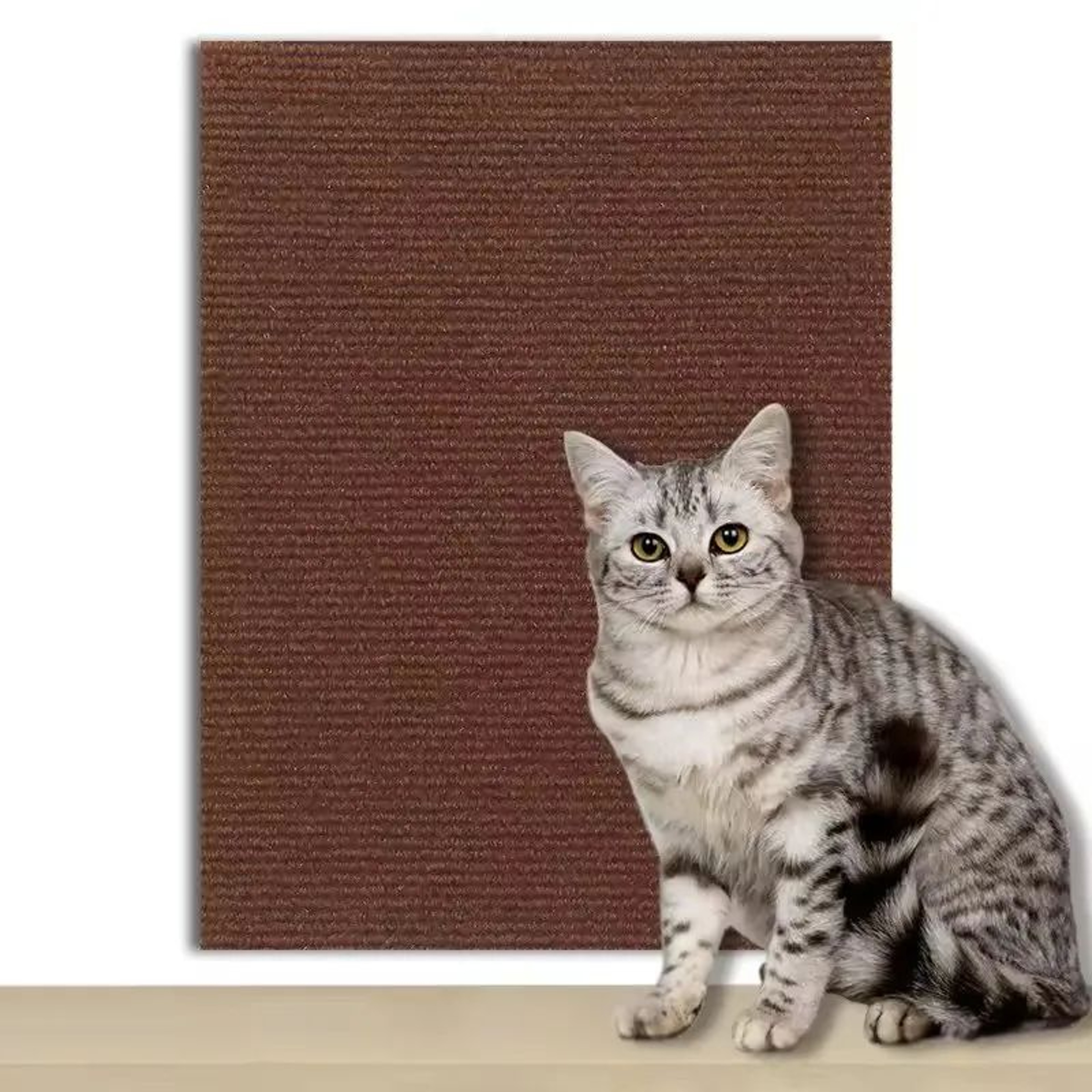 SelfAdhesive Cat Scratch Mat Sofa Protector  Trimmable DIY Furniture Protection Pad For Cats 7 Colo 7