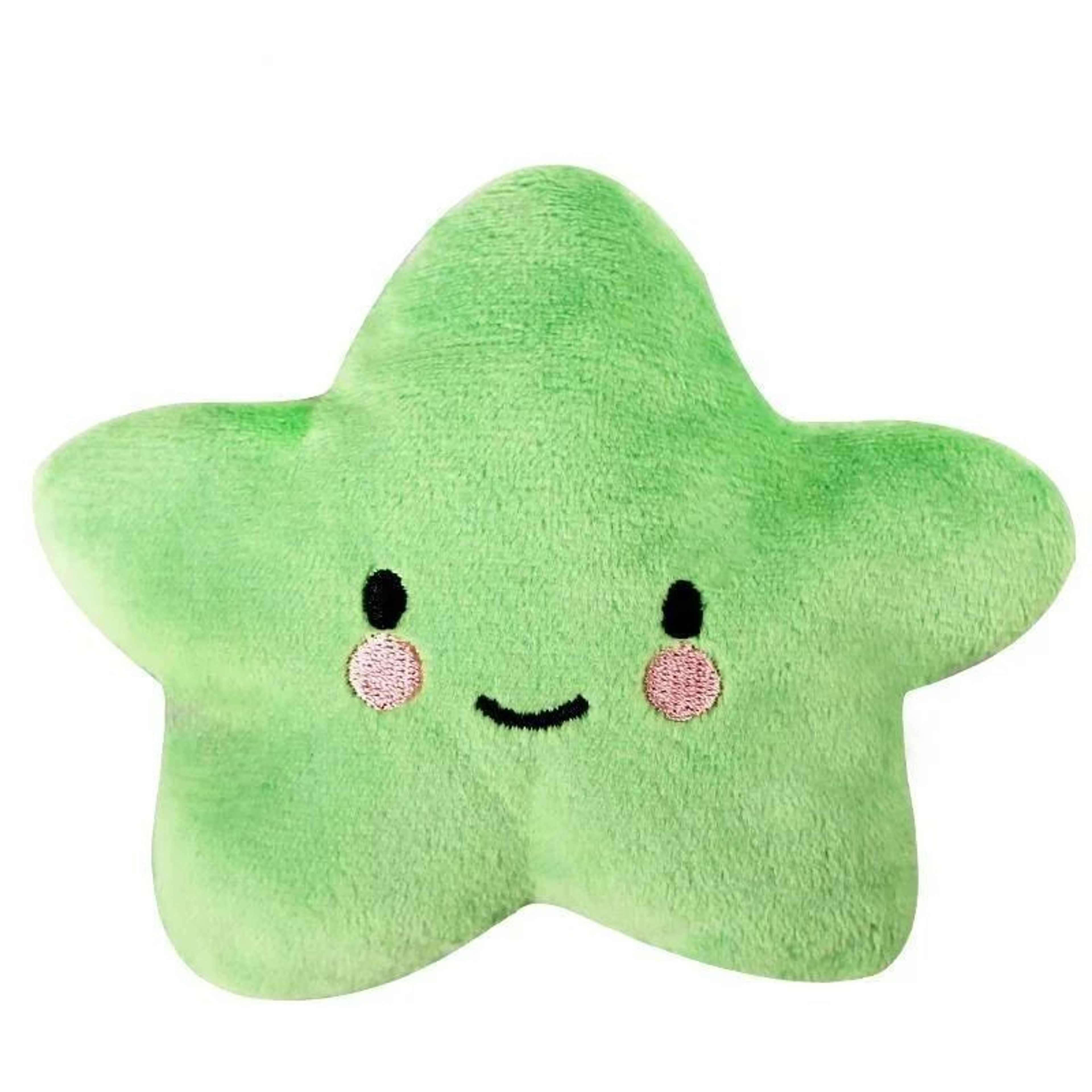 Plush Squeaky Star Pet Toy  Soft Pentagram Interactive Chew  Play Toy For Dogs And Cats 7