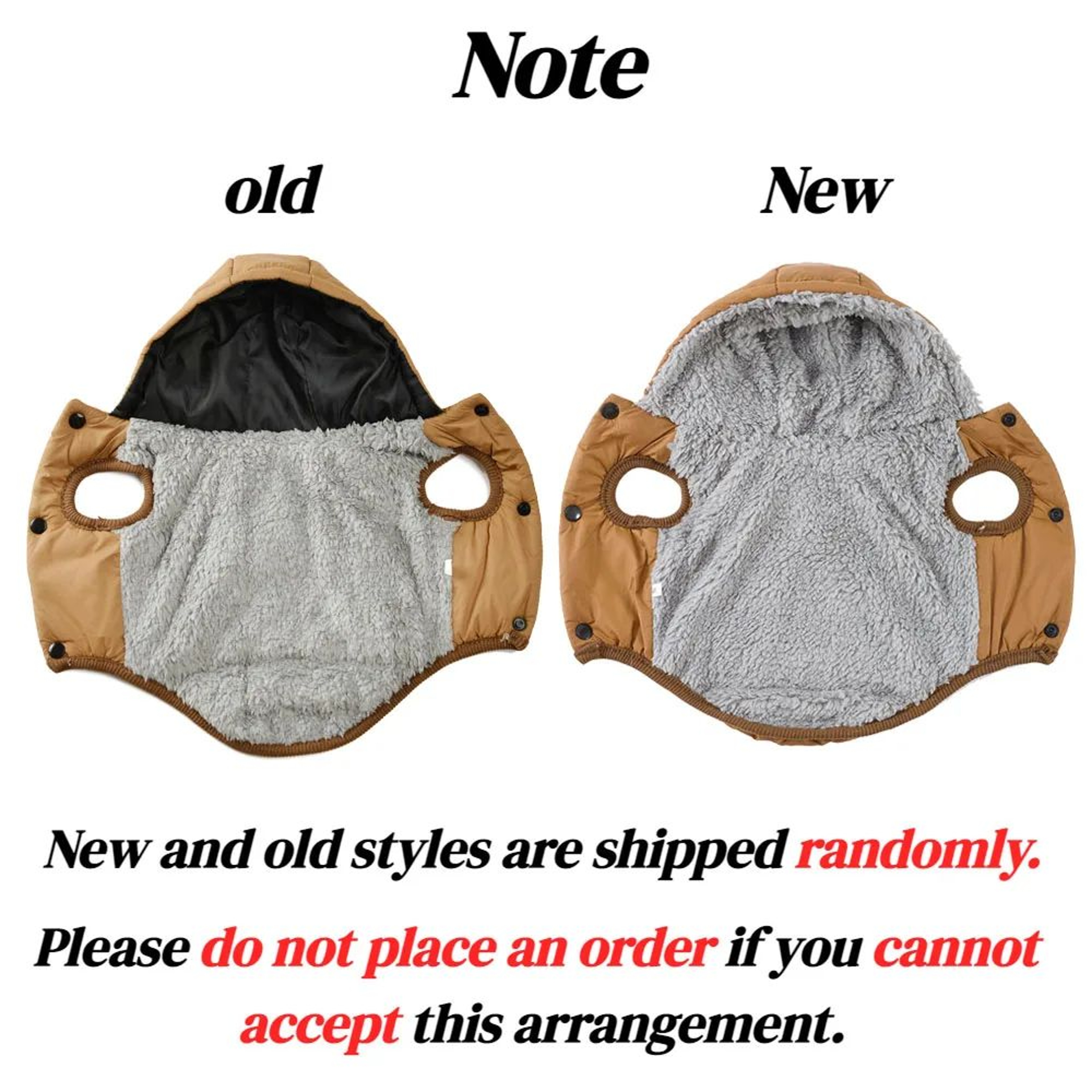 Warm Fleece Dog Hoodie Coat With DRing  Thick Windproof Winter Jacket For Small  Medium Dogs And Ca 2